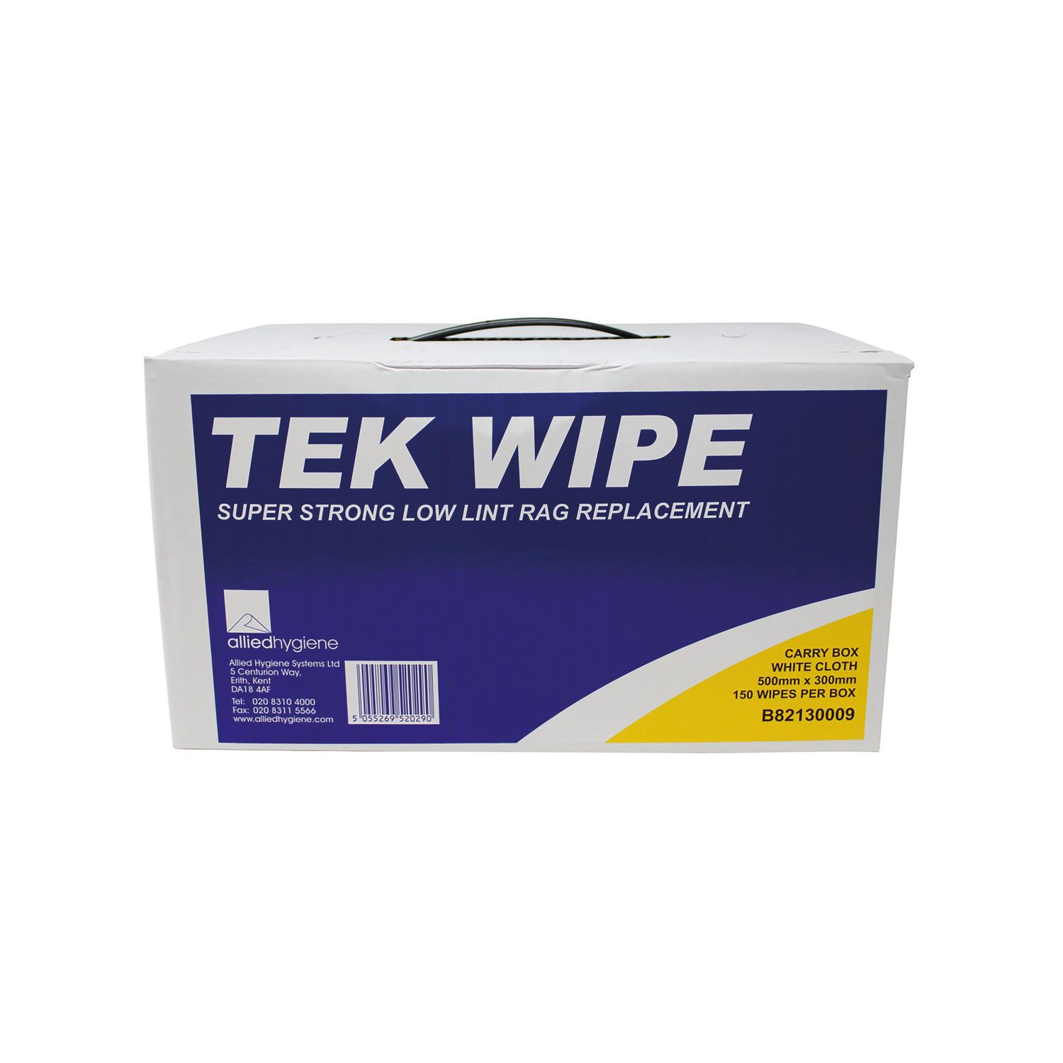 Klenzeen Go Wipe Hydrospun Strong Wipe Dispenser Box - F03SUBE097