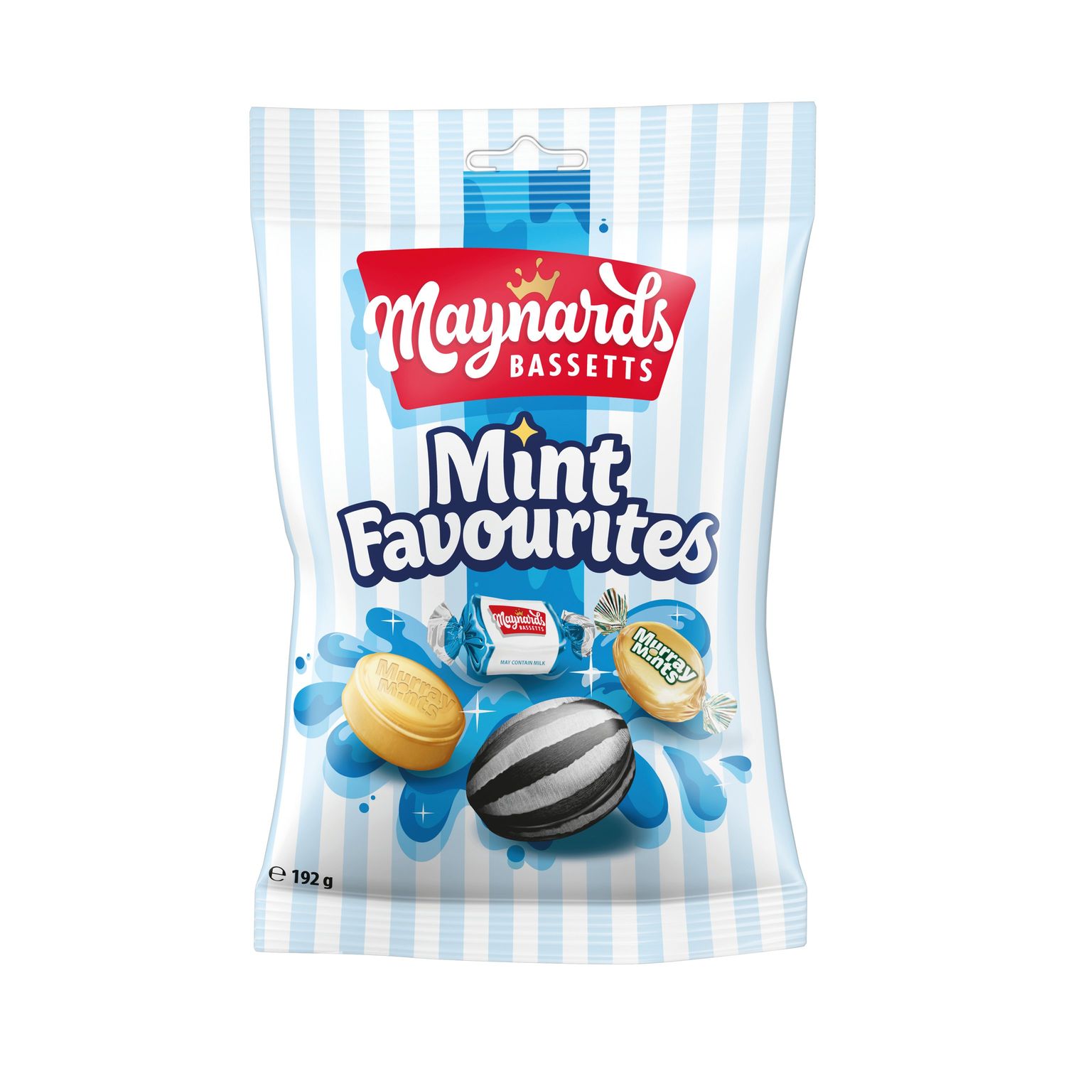 Maynards Bassetts Bassetts Mint Favourites 192g (Pack of 12) - 4262071