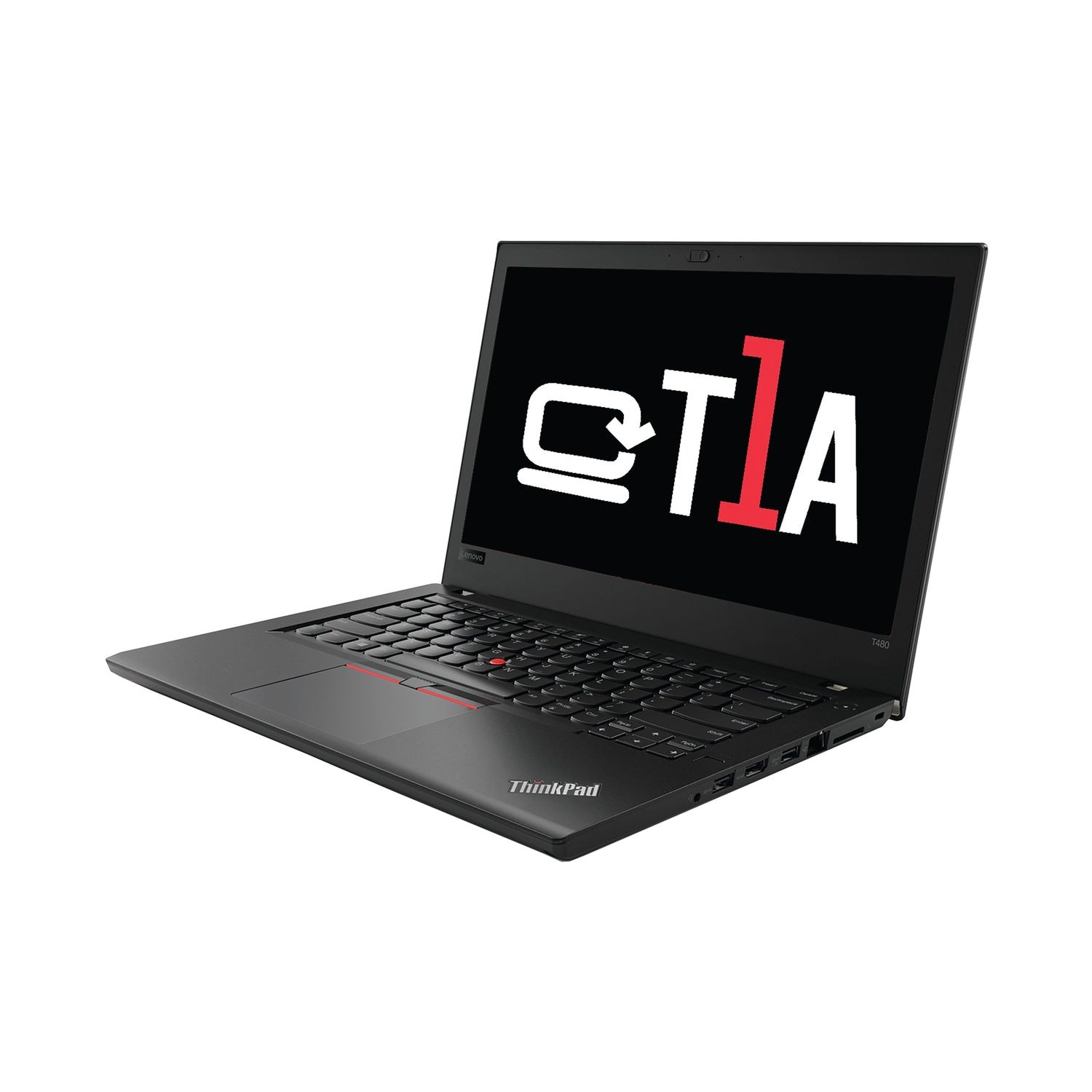 Lenovo ThinkPad T480S 14in Laptop Refurbished Intel Core i5 Black - L-T480S-UK-T