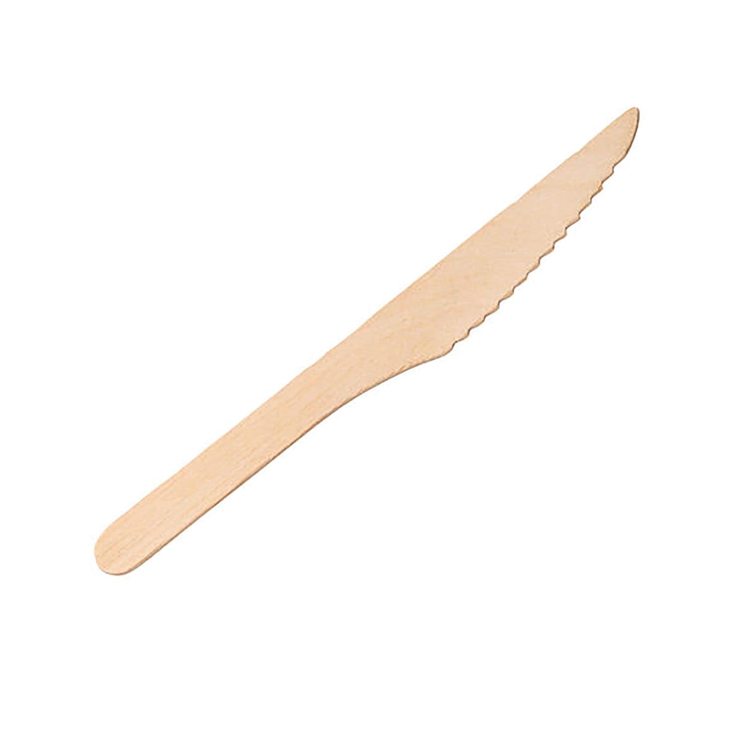 Economy Disposable Birch Wood Fork 16cm (Pack of 100) F90221-0