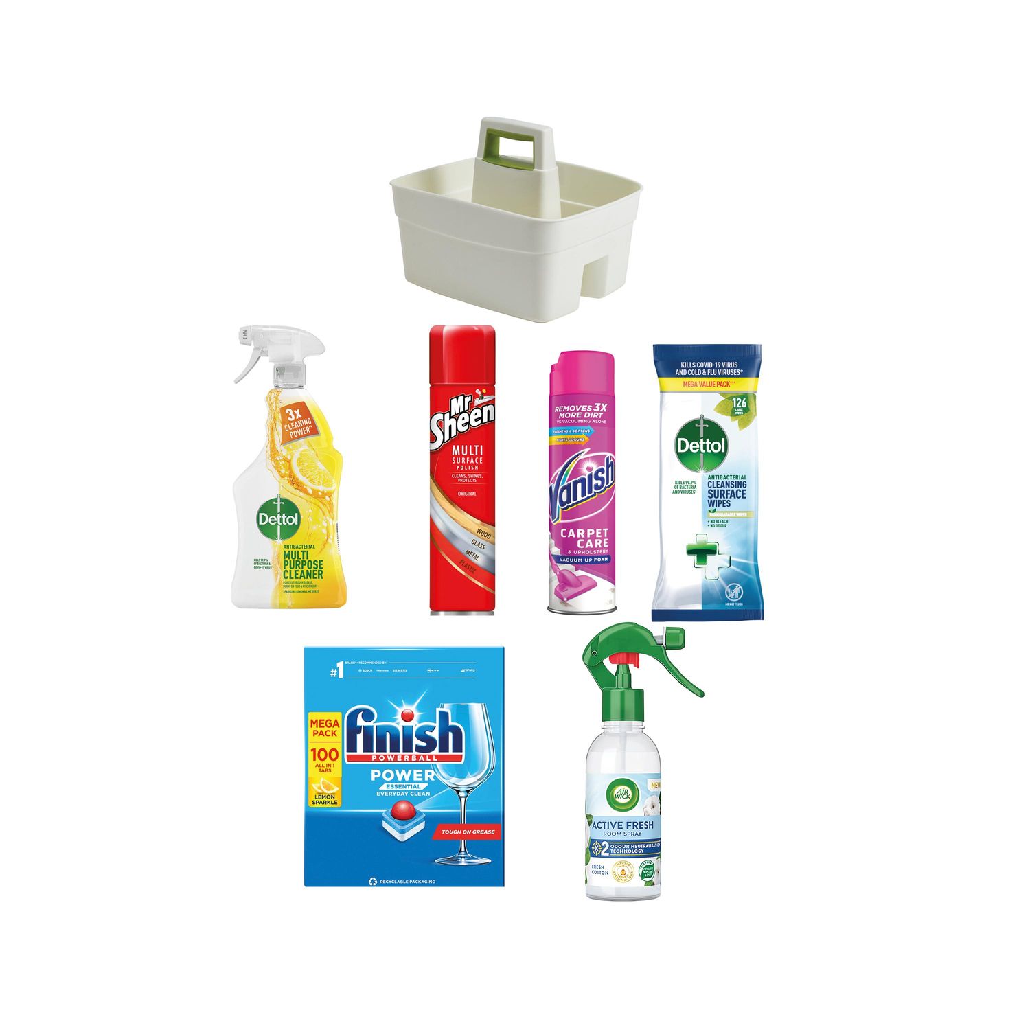 Dettol Reckitt Bundle Set + Free Multi-Surface Disinfectant Cleaner