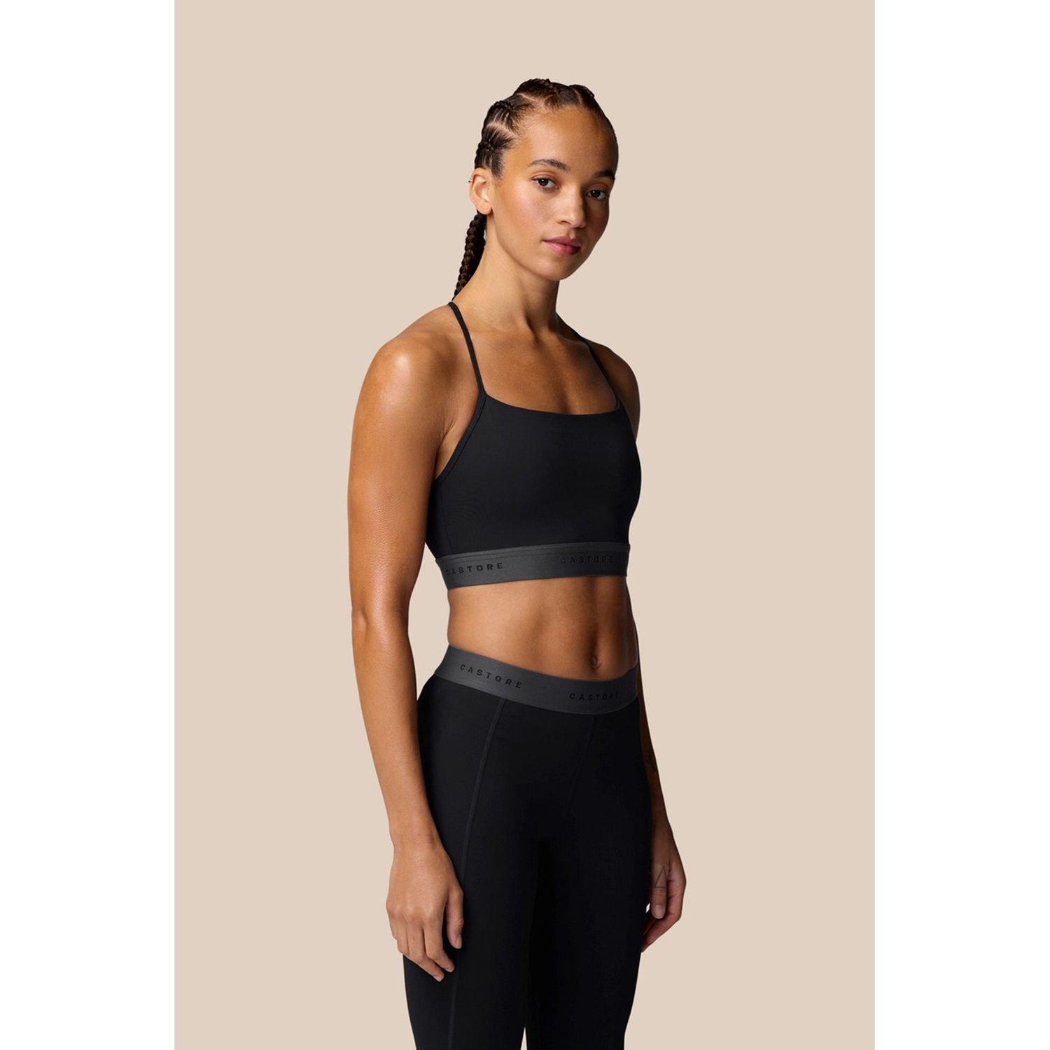 Castore Low Support Sports Bra Black Size Extra Large Female