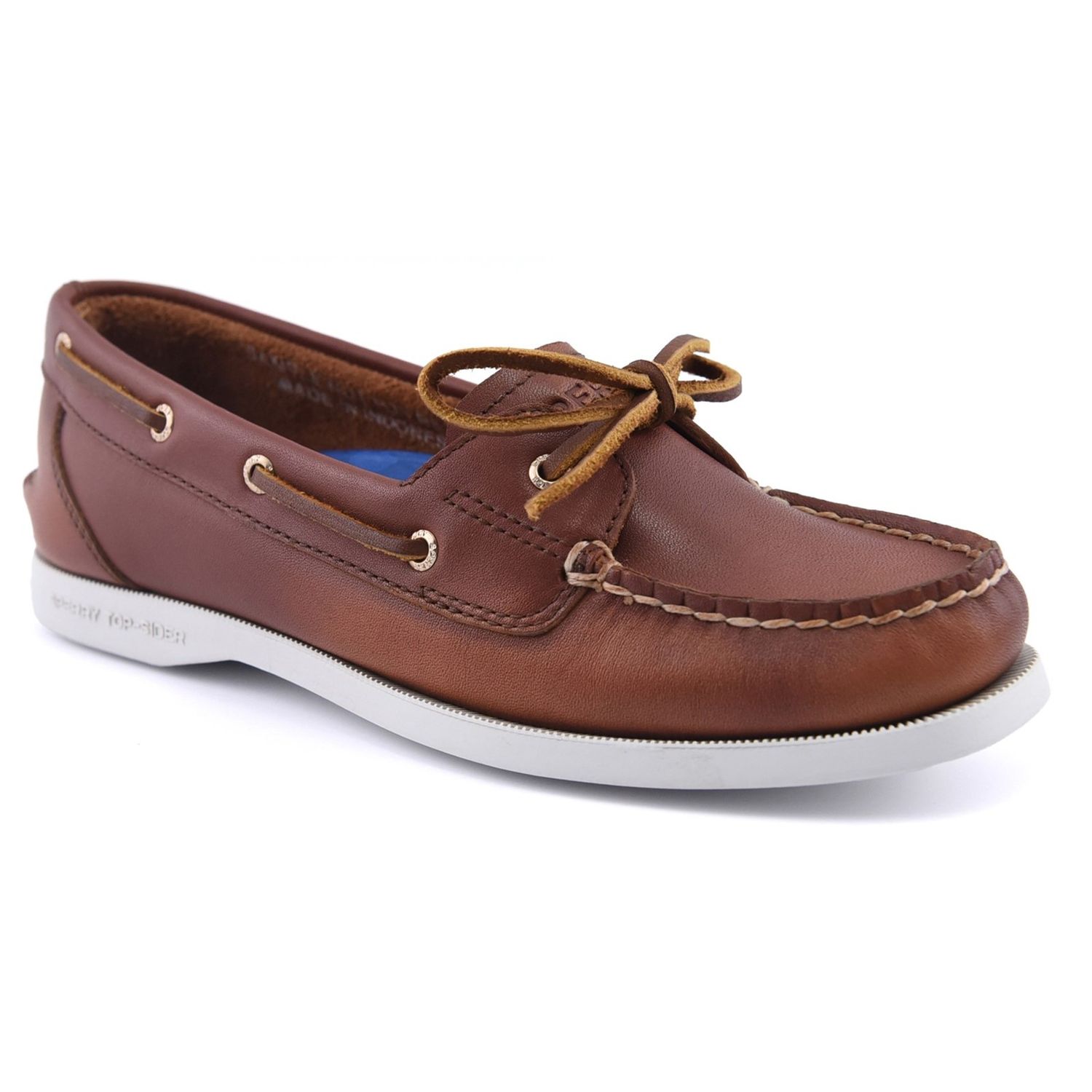 Sperry Authentic 1 Eye Boat Shoe Brown Size 40 Female