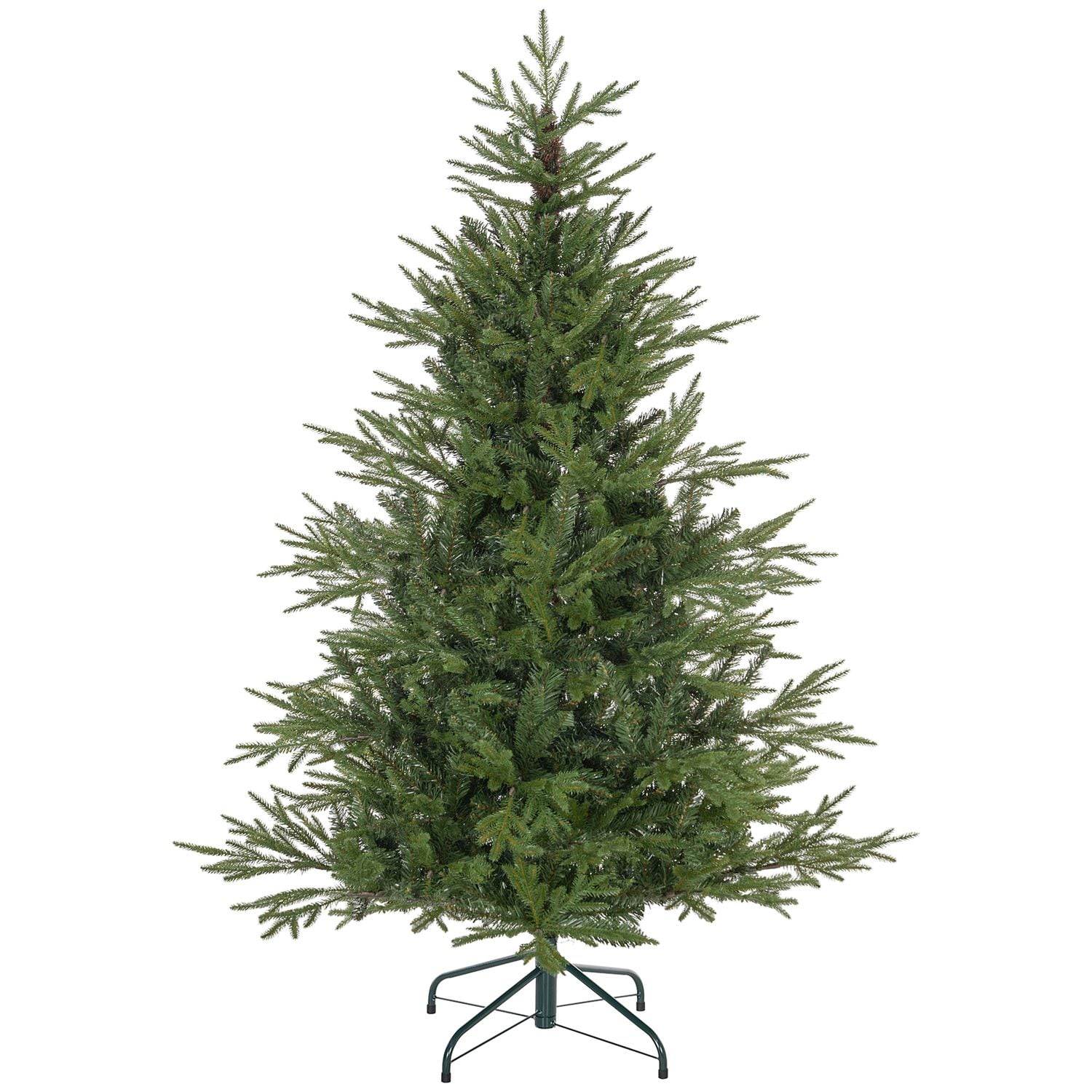 HOMCOM 5 Foot Artificial Christmas Tree with Realistic Hinged Branches Green - 8