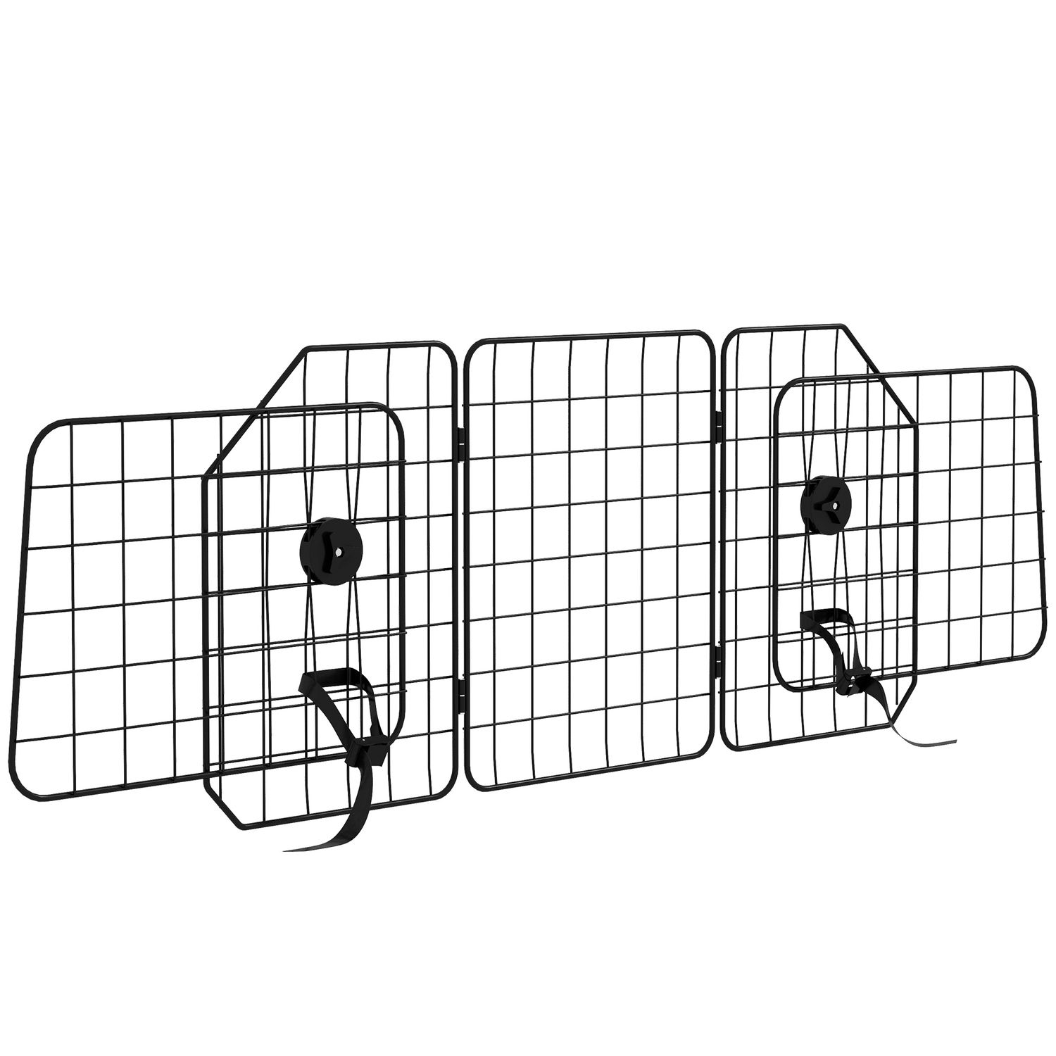PawHut Dog Guard for SUVs Vehicles Vans Car Barrier with Adjustable Width - D00-