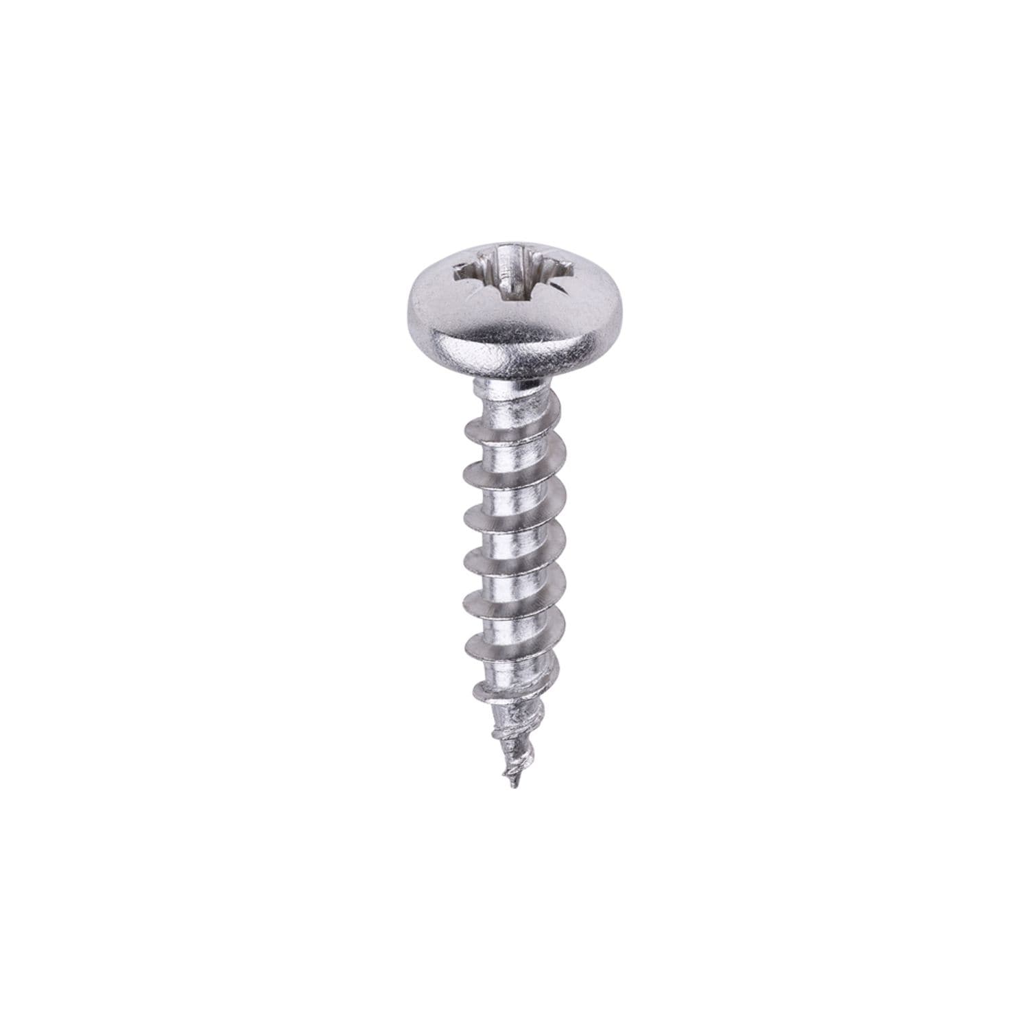 TIMCO Classic Multi-Purpose Screws Pz Pan Head A2 Stainless Steel - 4- you get 3