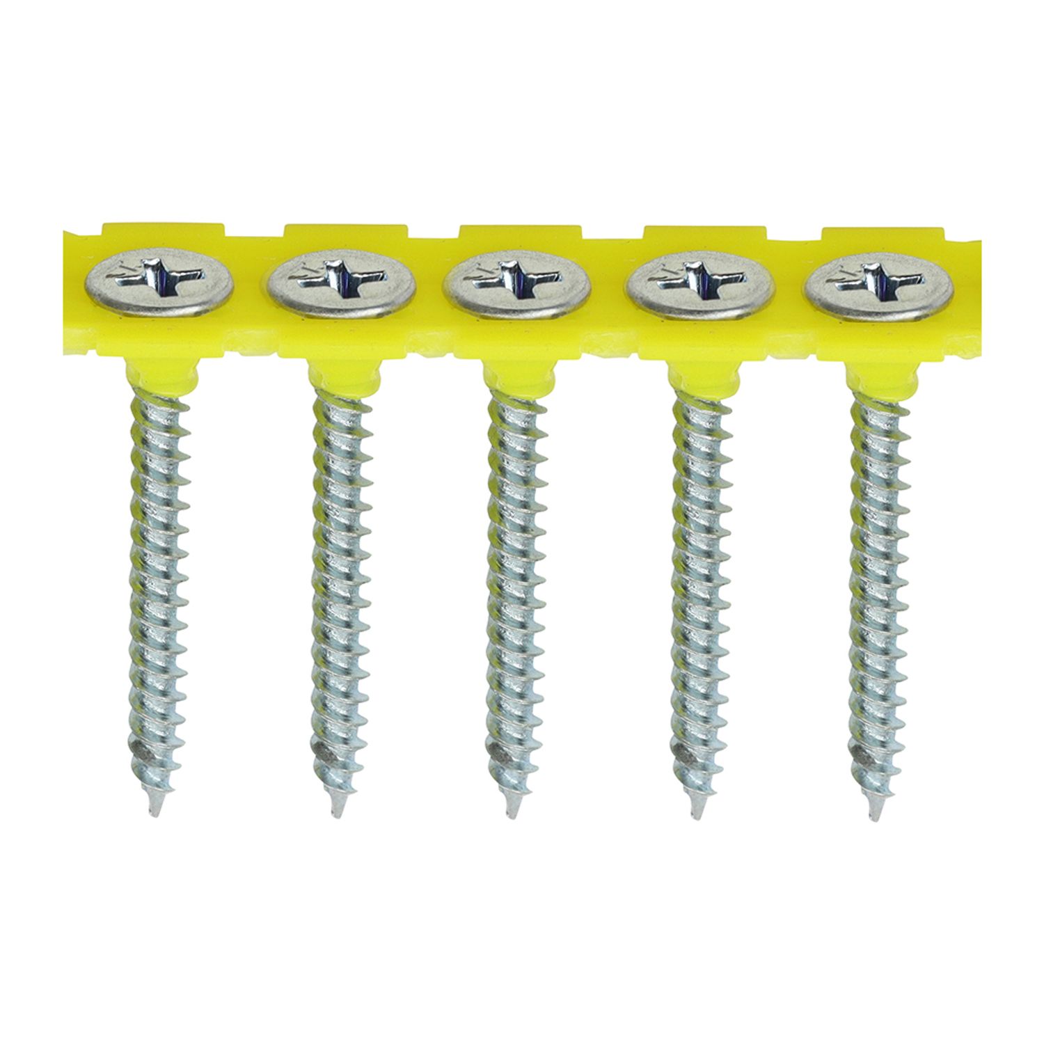 TIMCO Collated Drywall Screws PH Bugle Fine Thread Zinc - 00035COLDZY- you get 2