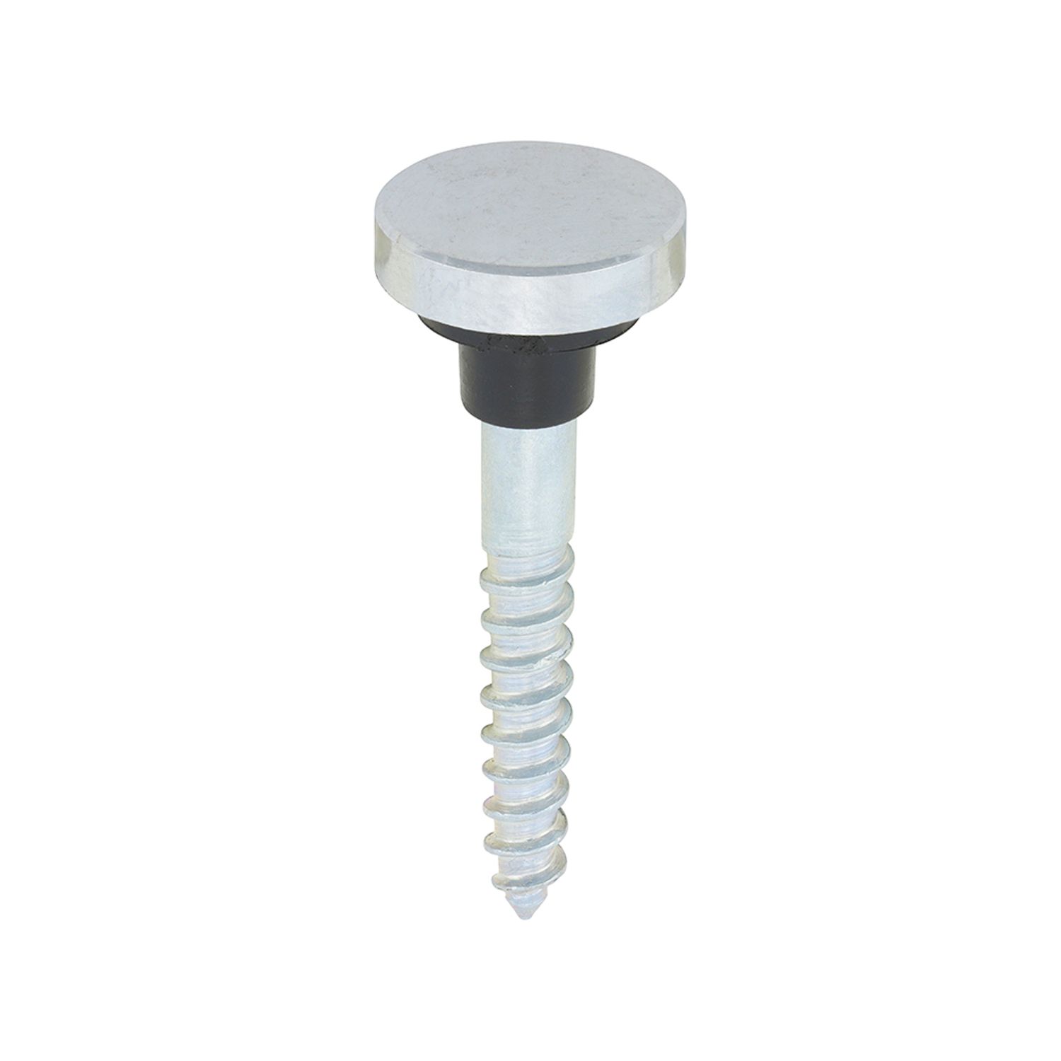 TIMCO Mirror Screws Zinc Chrome Flat - 08114FCMIRP - Pack of 10- you get 4