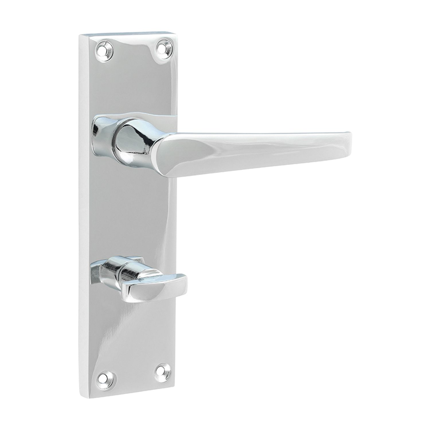 TIMCO Victorian Straight Bathroom Handles Polished Chrome - 200392- you get 2