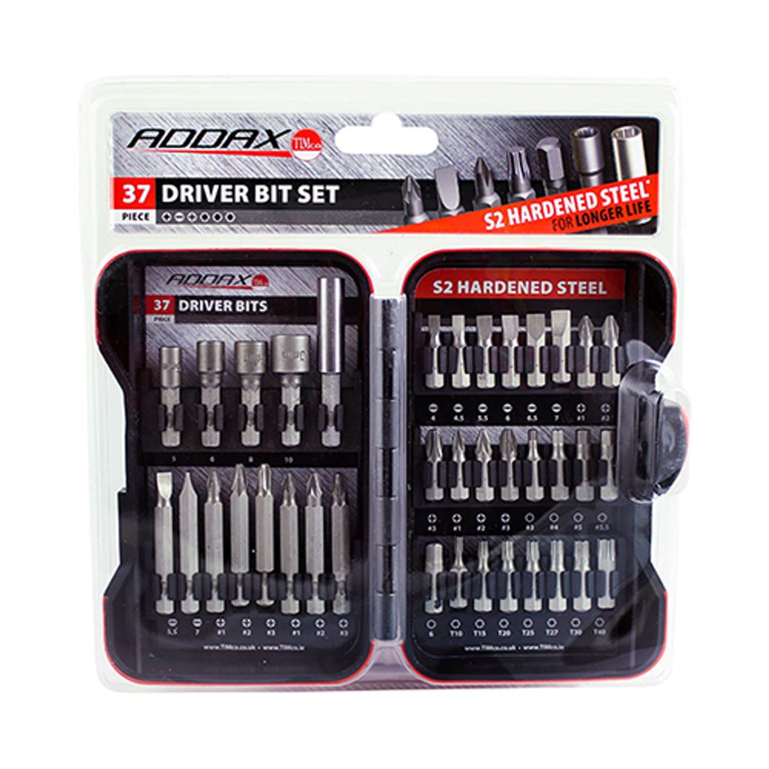 TIMCO Mixed S2 Driver Bit Set - BIT37SET- you get 2