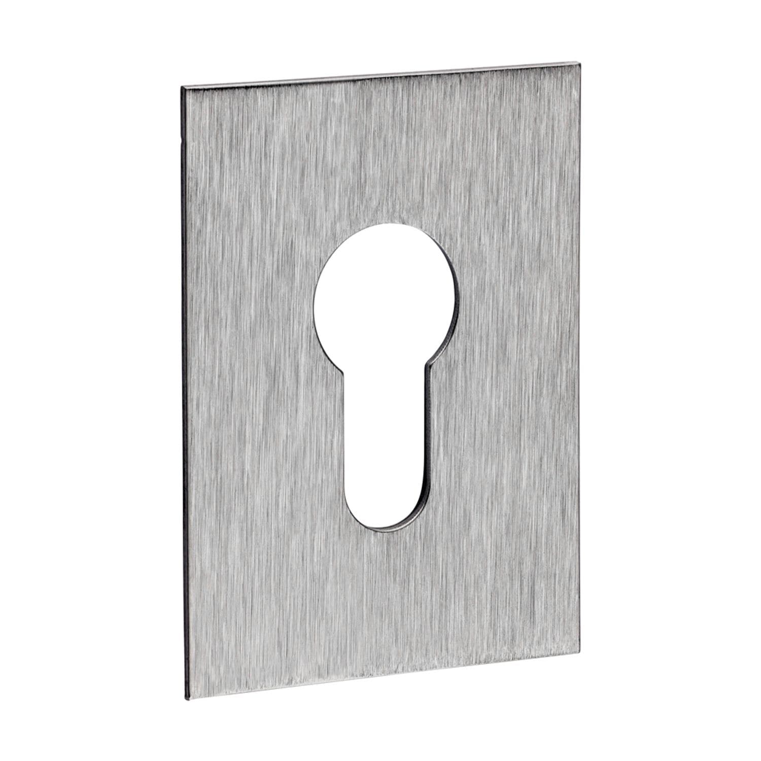 TIMCO Euro Profile Selfadhesive Escutcheon Oblong Satin Stainless Ste- you get 5
