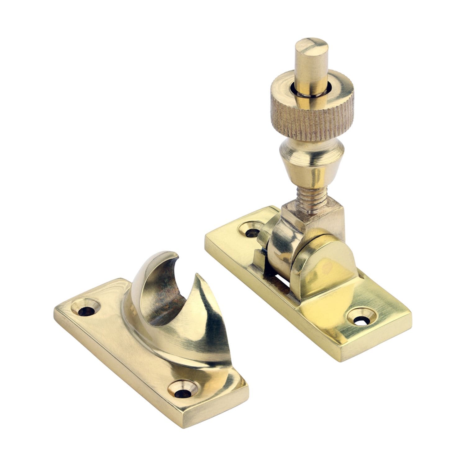 TIMCO Brighton Pattern Sash Fastener Polished Brass - 949155- you get 3