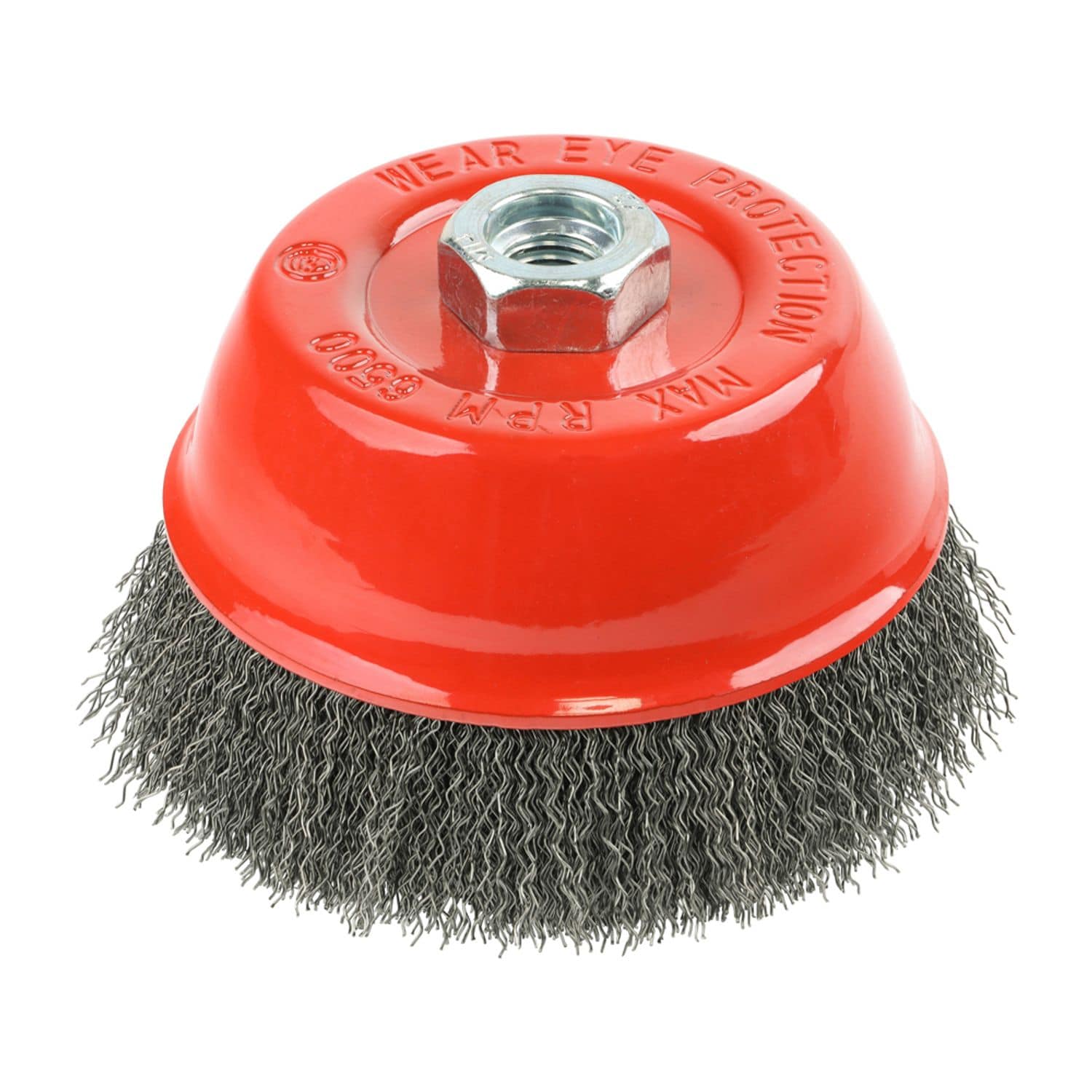 TIMCO Angle Grinder Cup Brush Crimped Steel Wire - 125TCC- you get 3