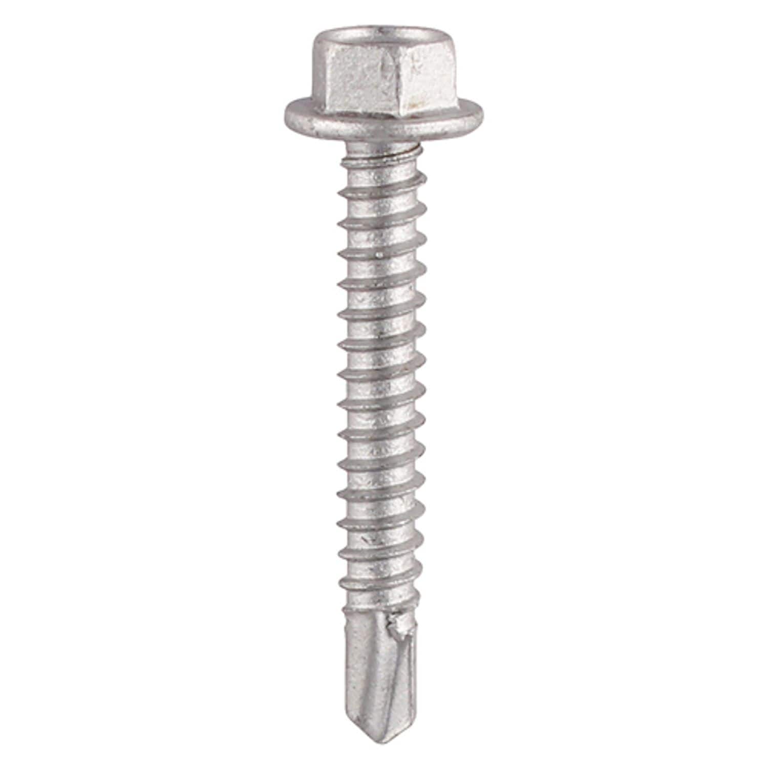 TIMCO Metal Construction Light Section Screws Hex Selfdrilling Bimeta- you get 2
