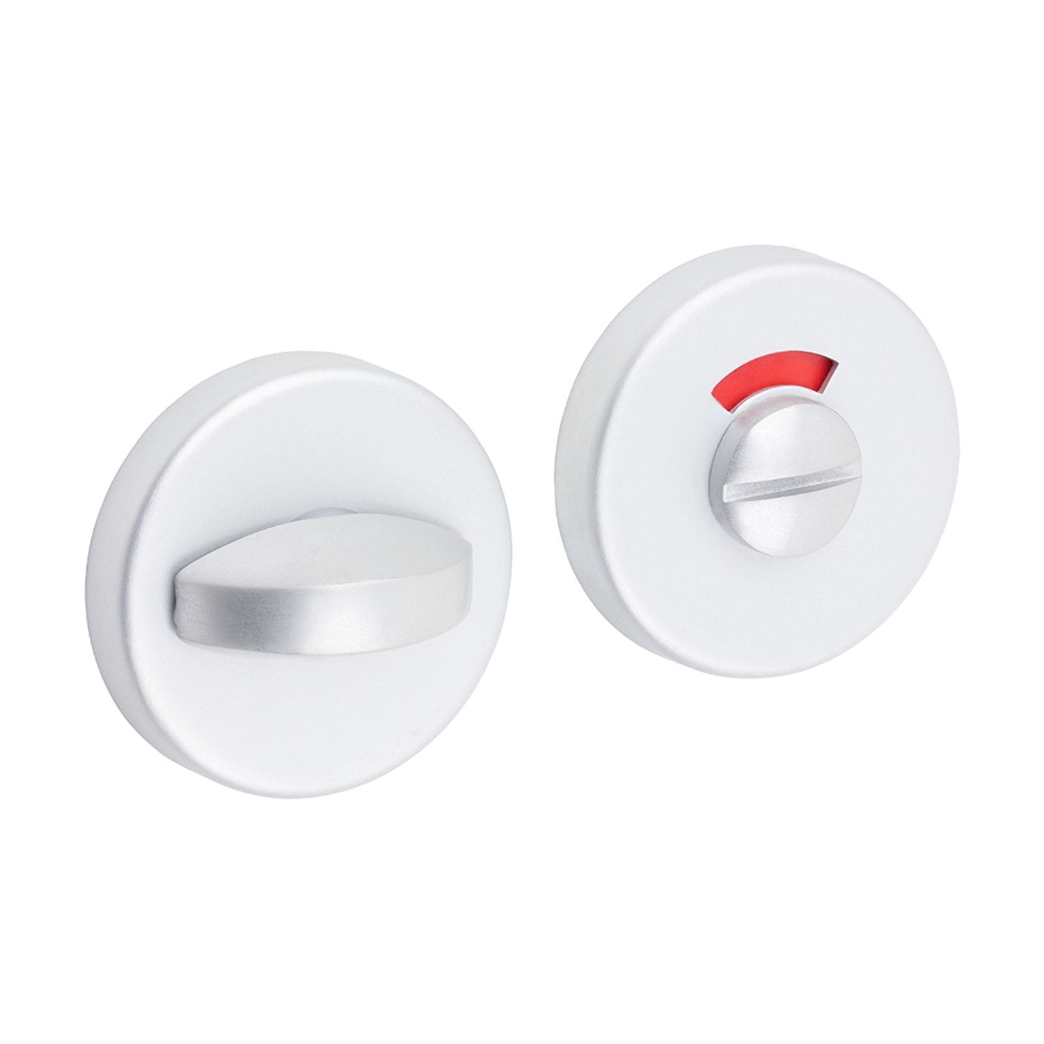 TIMCO Contractors Bathroom Thumb Turn & Release on Rose Set Satin Ano- you get 5