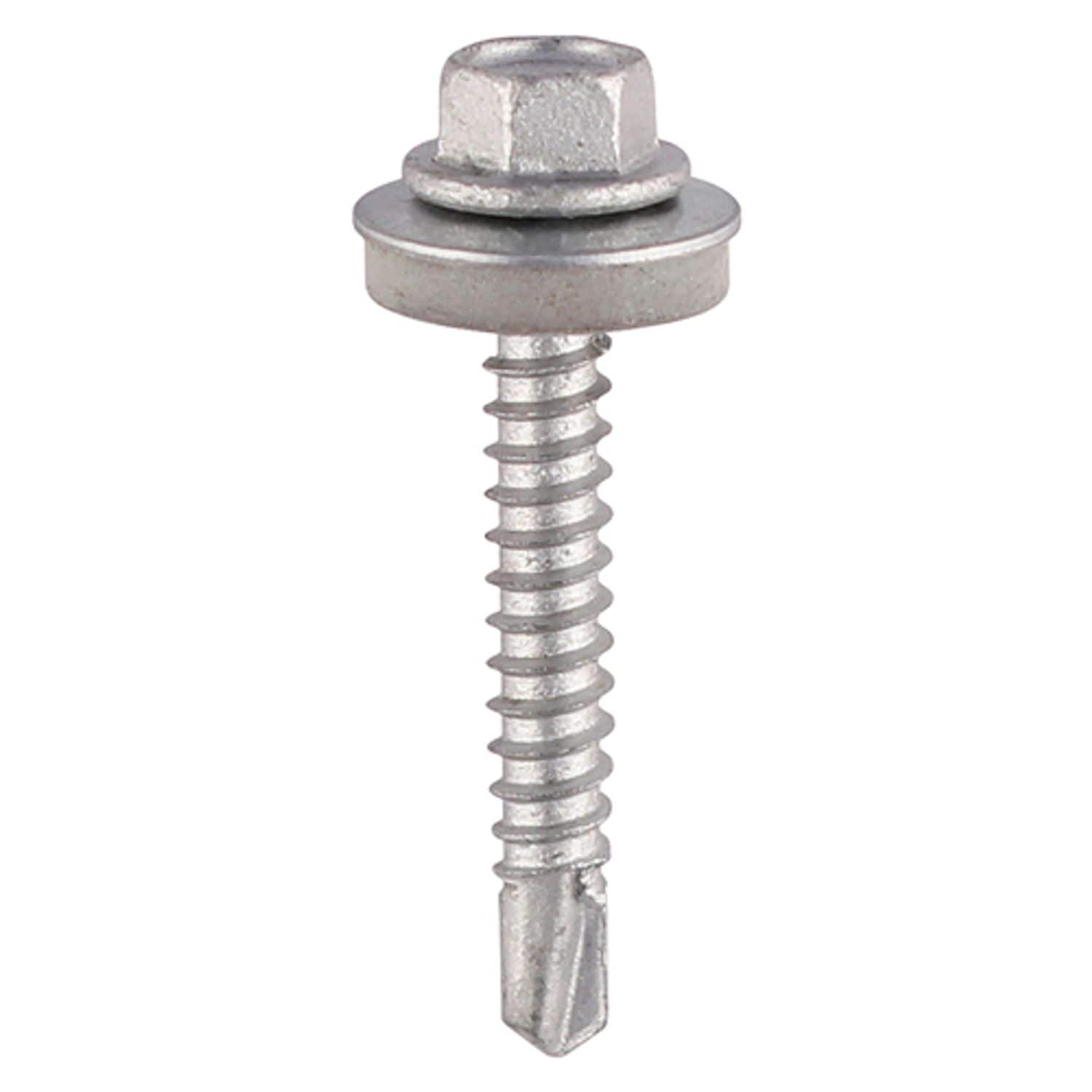 TIMCO Metal Construction Light Section Screws Hex EPDM Washer Selfdri- you get 2