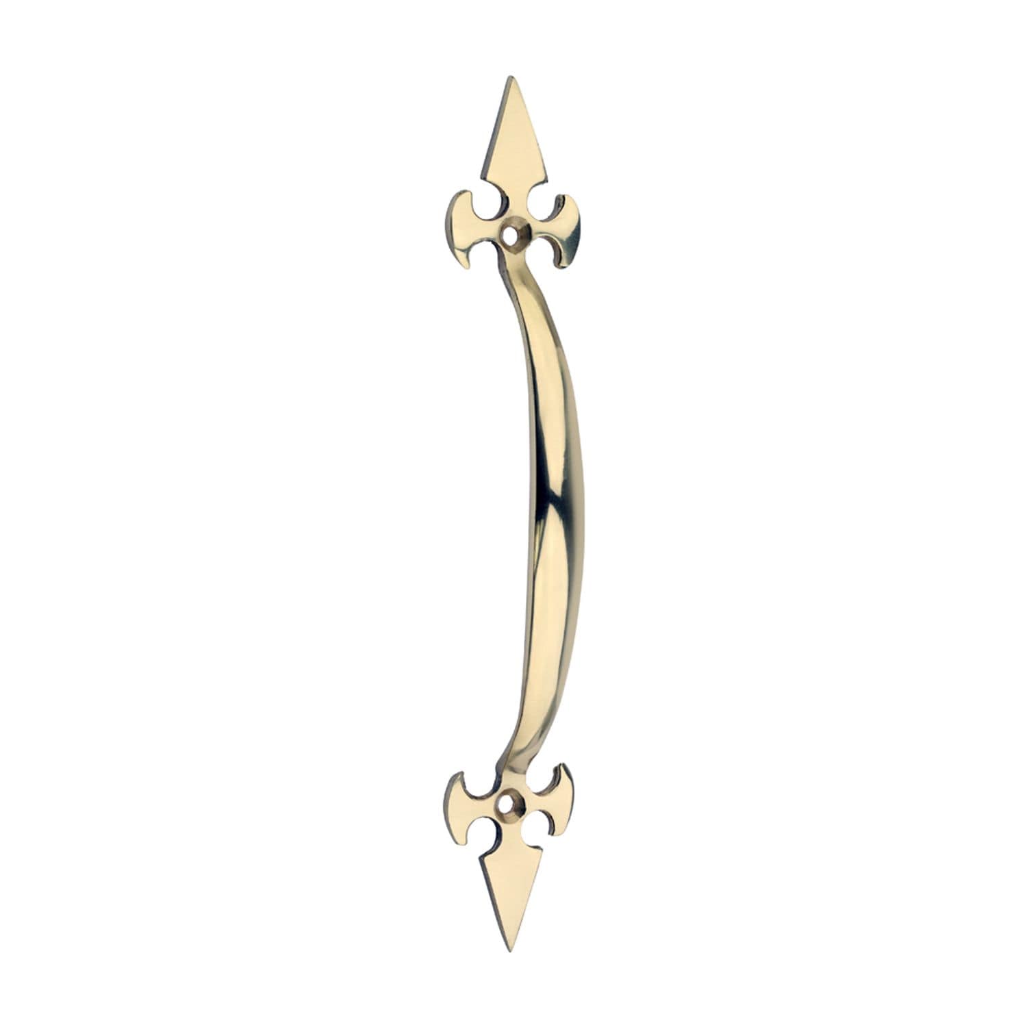 TIMCO Fleur De Lys Pull Handle Polished Brass - 200563- you get 4