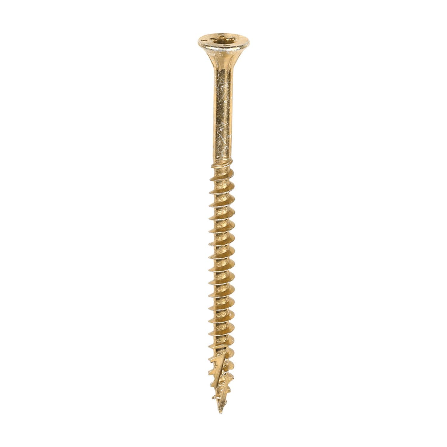 TIMCO C2 Clampfix TX Double Countersunk with Ribs Twincut Yellow - 40- you get 3