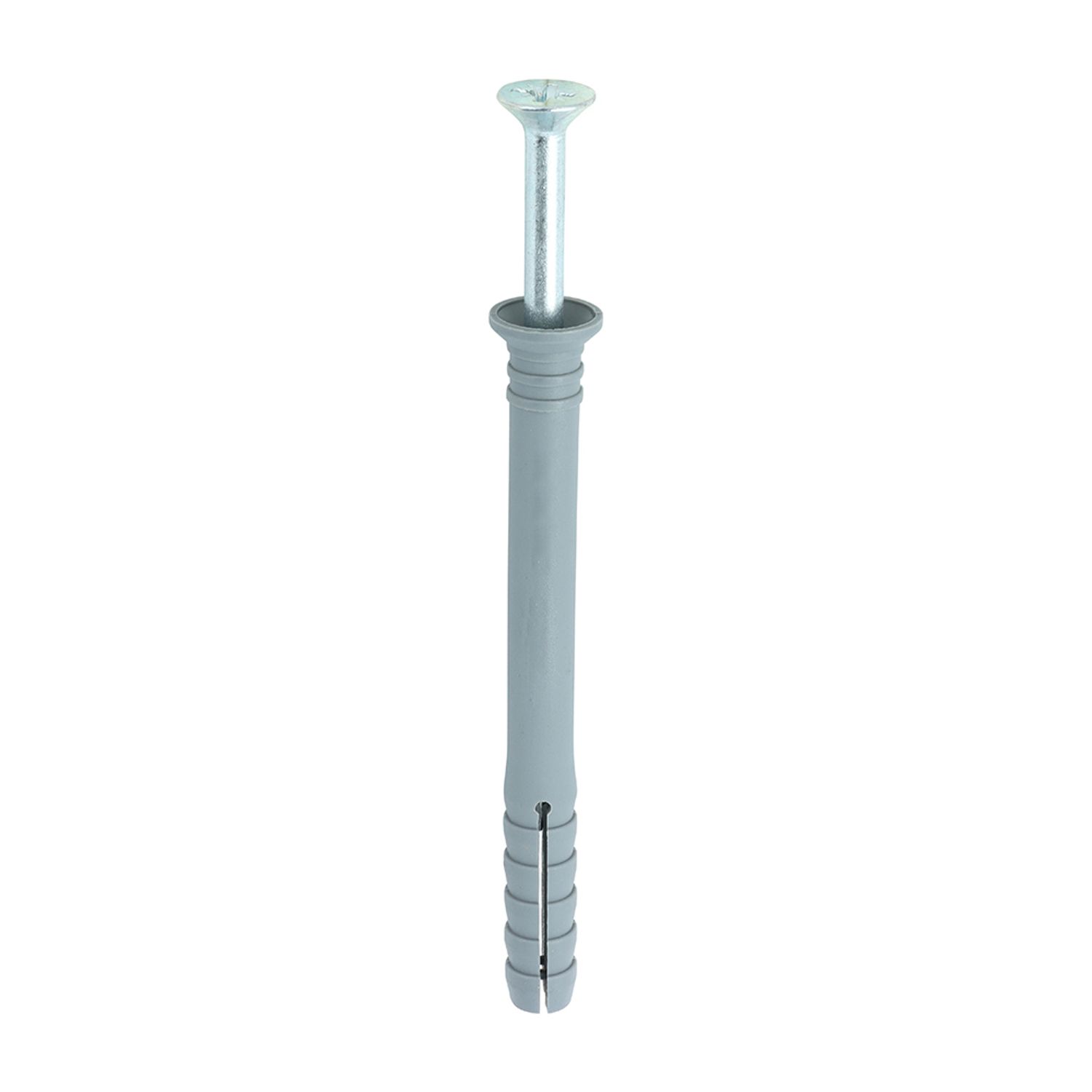 TIMCO Nylon Hammer Fixings Pz Zinc - 60080HFP - Pack of 10- you get 11