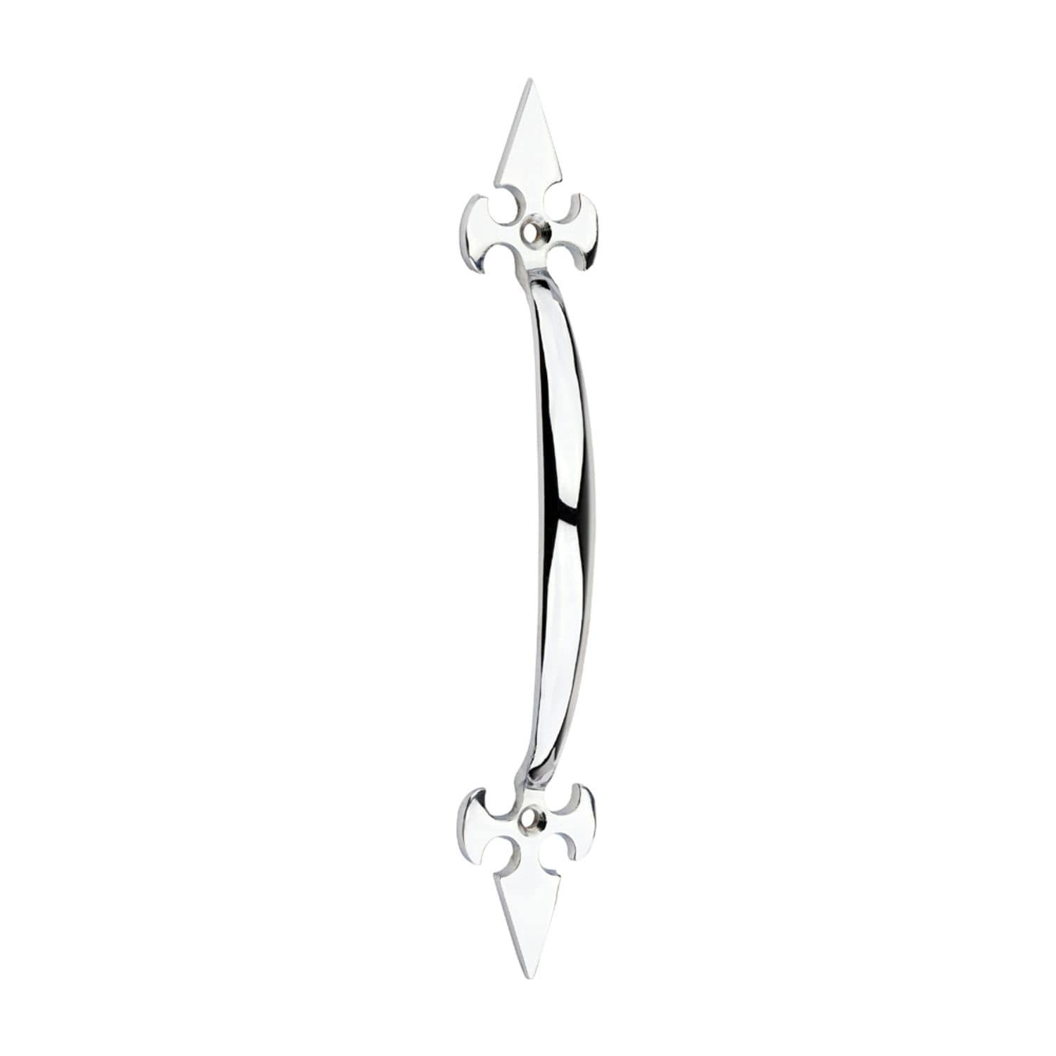 TIMCO Fleur De Lys Pull Handle Polished Chrome - 200743- you get 4