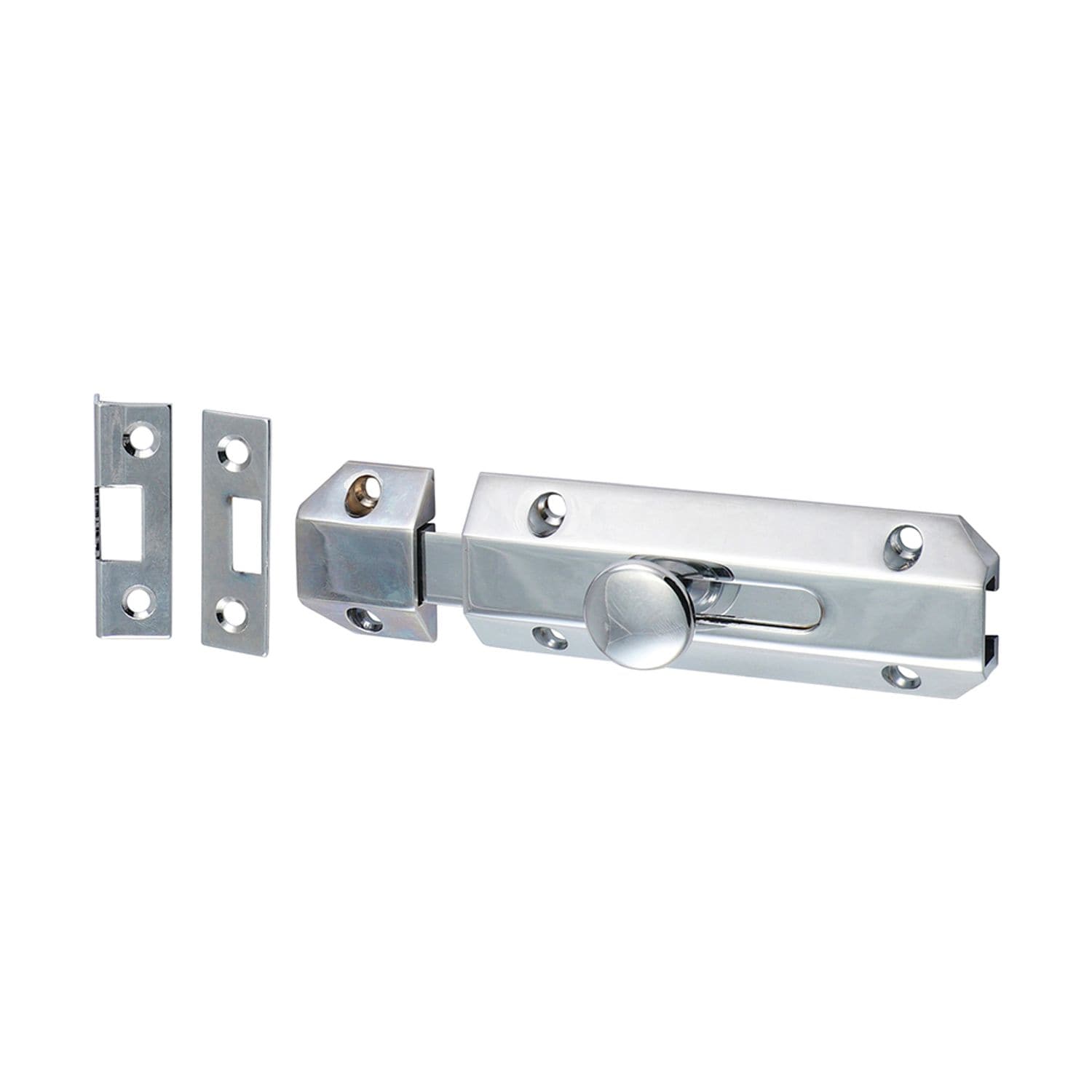 TIMCO Architectural Flat Section Bolt Polished Chrome - 200777P- you get 2