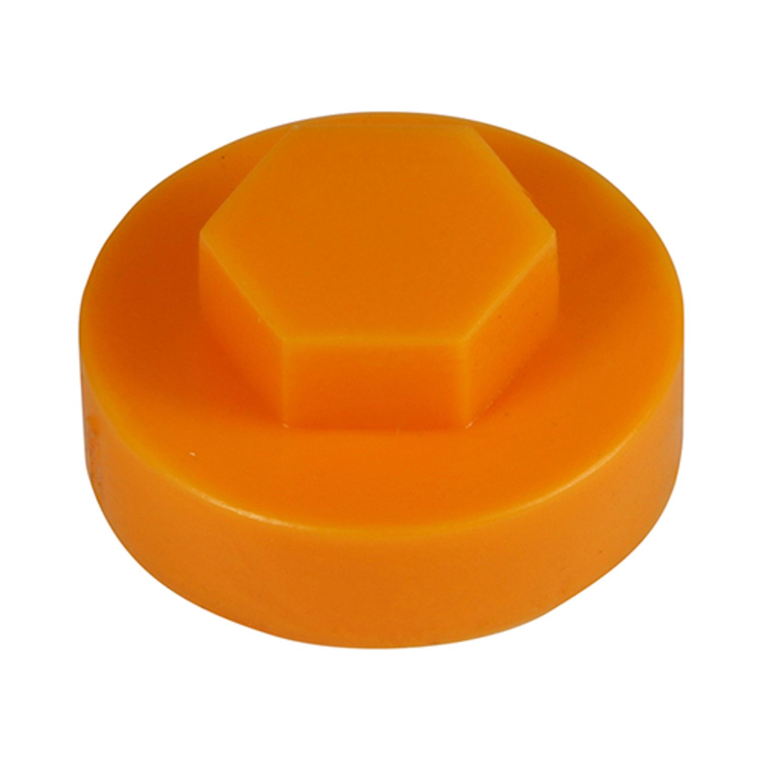 TIMCO Hex Head Cover Caps Tangerine - 1606E53CAP - Pack of 1000- you get 2