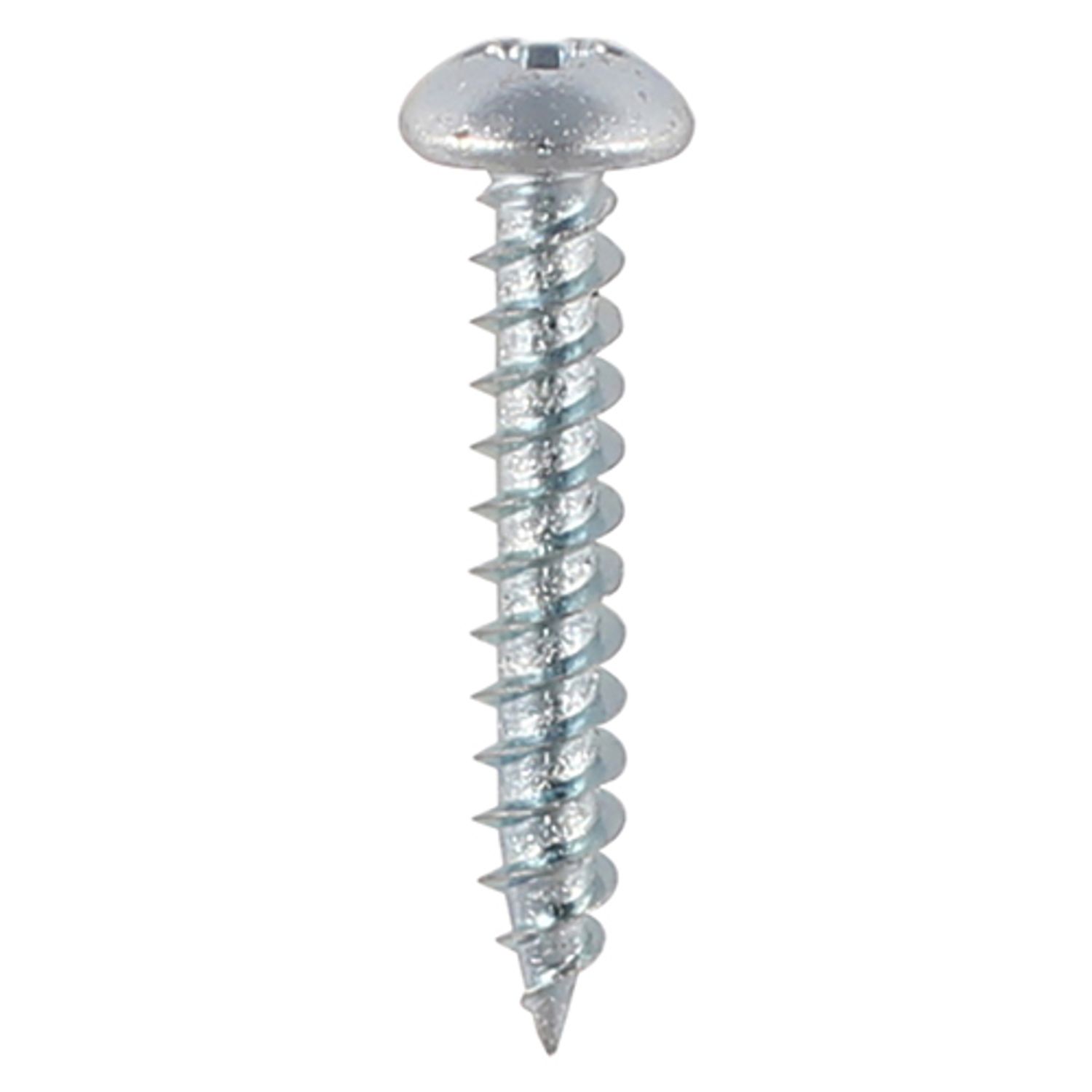 TIMCO Twinthreaded Woodscrews Pz Round Zinc - 00458CRWZ - Pack of 200- you get 9