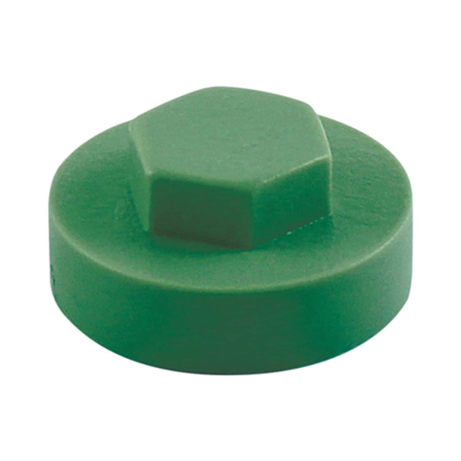 TIMCO Hex Head Cover Caps Jade - 1614C37CAP - Pack of 1000- you get 2