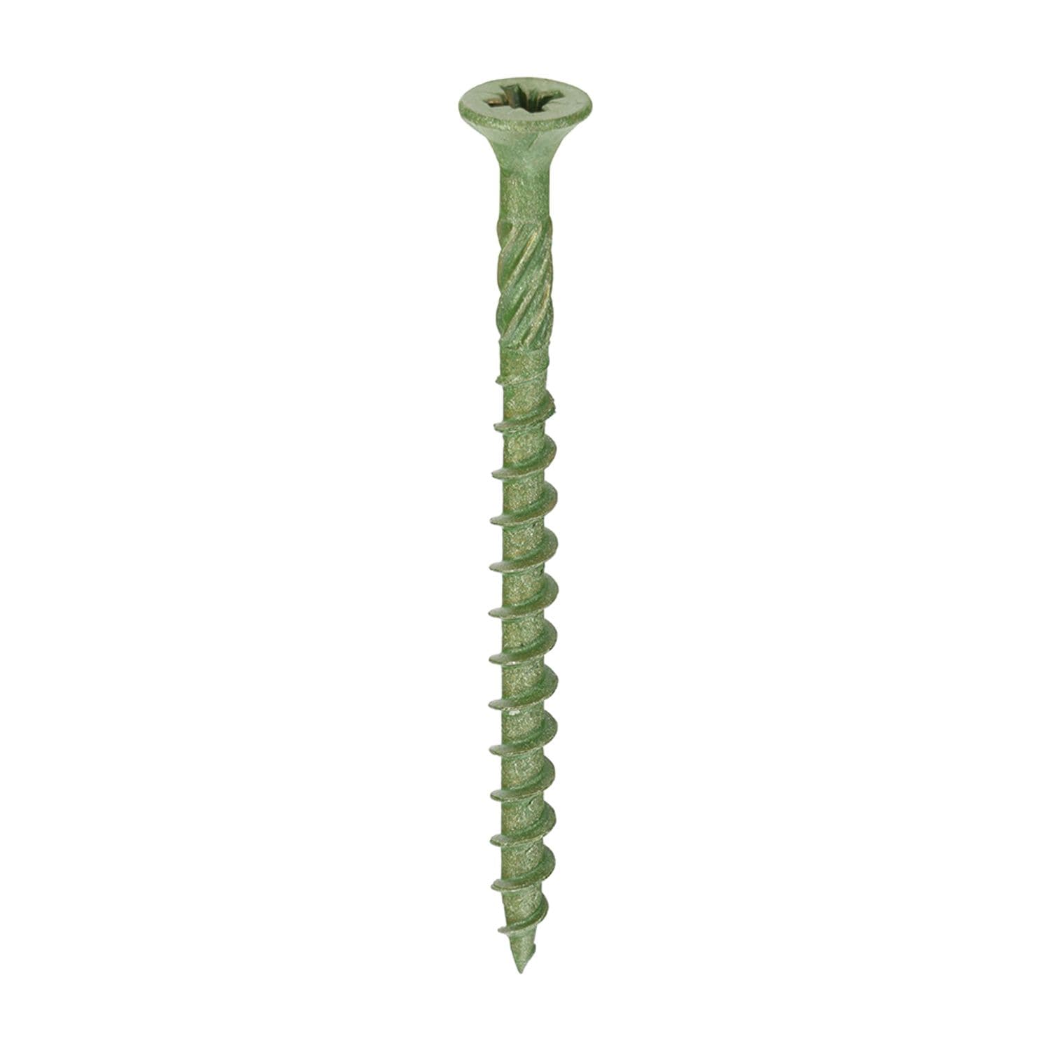 TIMCO Decking Screws Pz Double Countersunk Exterior Green - 60TDECK15- you get 2