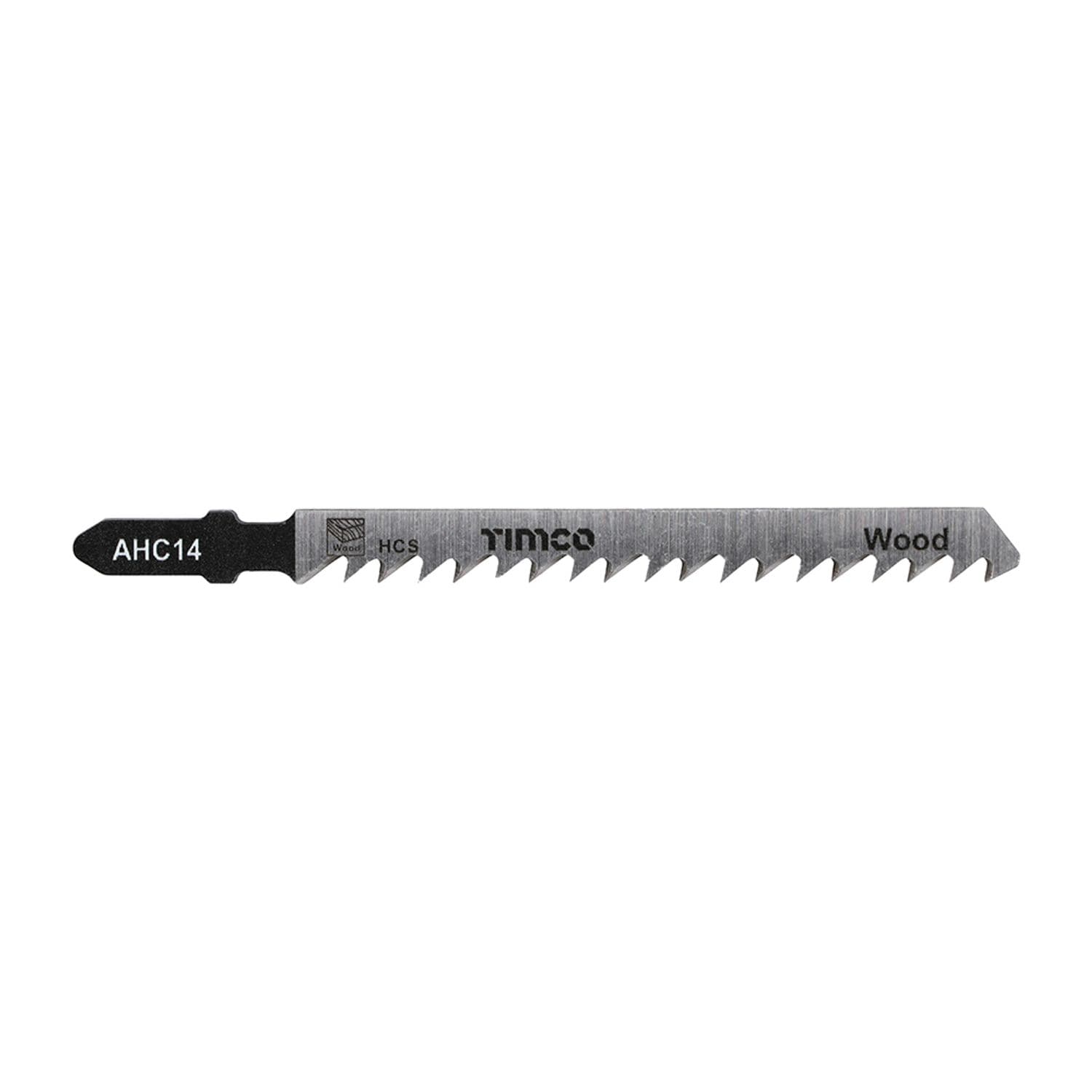 TIMCO Jigsaw Blades Wood Cutting HCS Blades T101D - AHC14 - Pack of 5- you get 3