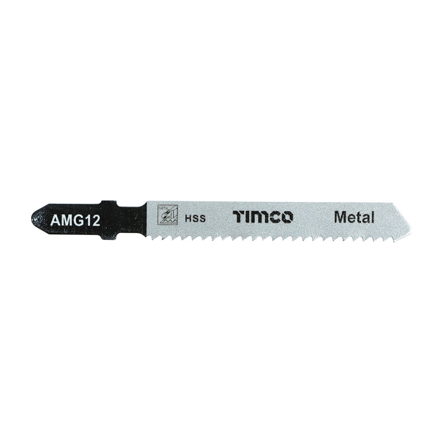 TIMCO Jigsaw Blades Metal Cutting HSS Blades T118B - AMG12 - Pack of - you get 4