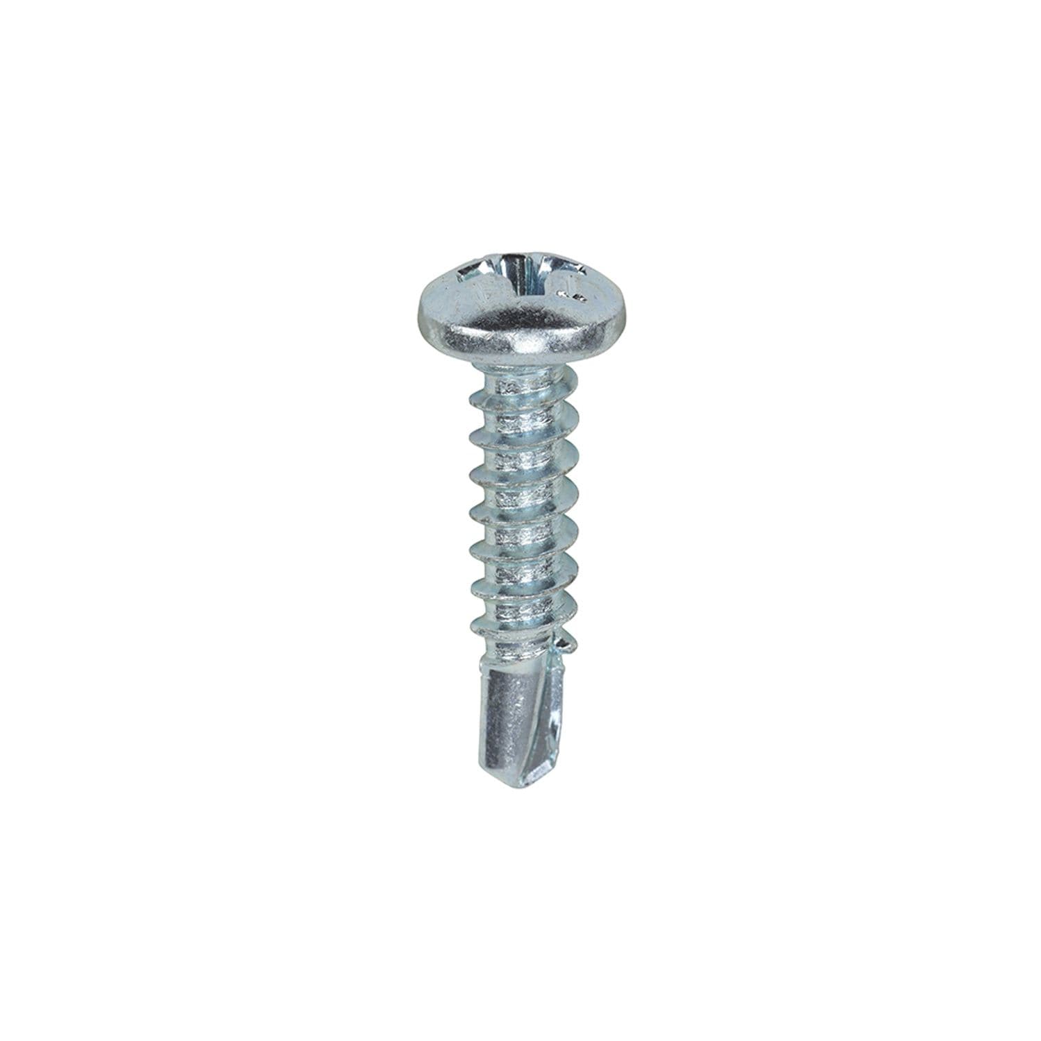 TIMCO Metal Construction Sheet & Stud Screws PH Pan Selfdrilling Zinc- you get 3