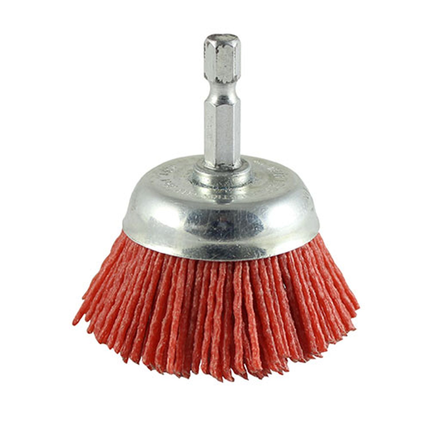 TIMCO Drill Cup Brush Nylon - 75SCN- you get 3