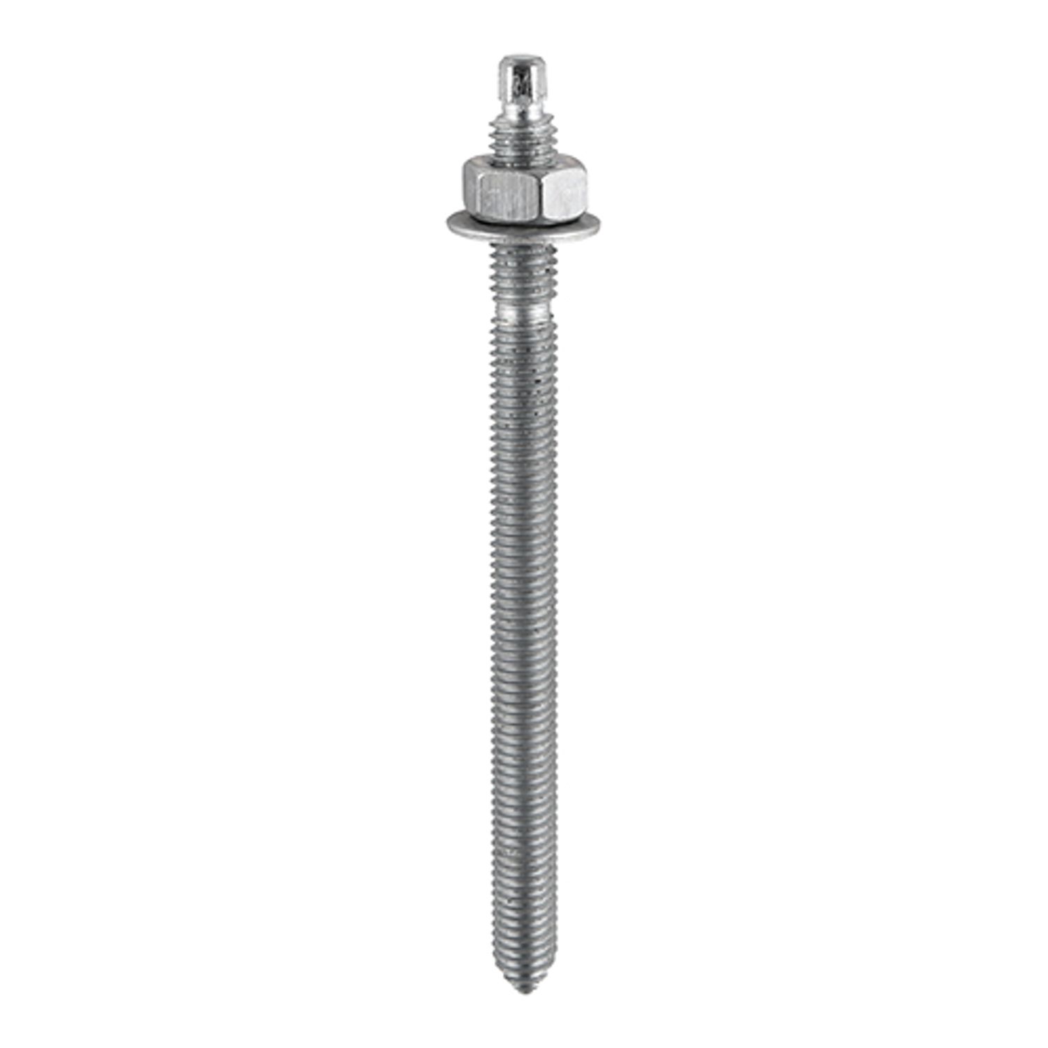 TIMCO Chemical Anchor Threaded Studs, Nuts & Washers Hot Dipped Galva- you get 3