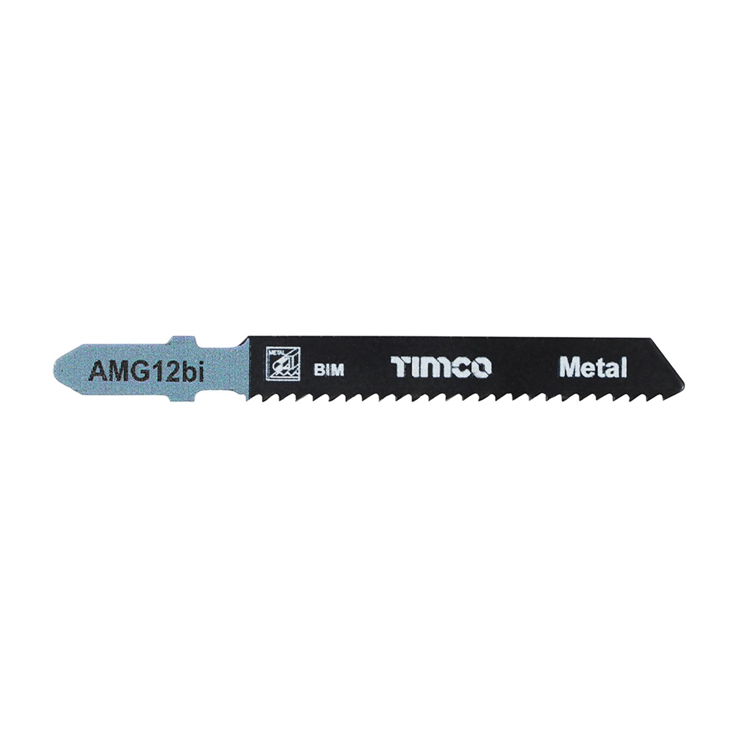 TIMCO Jigsaw Blades Metal Cutting Bimetal Blades T118Bf - AMG12BI - P- you get 3