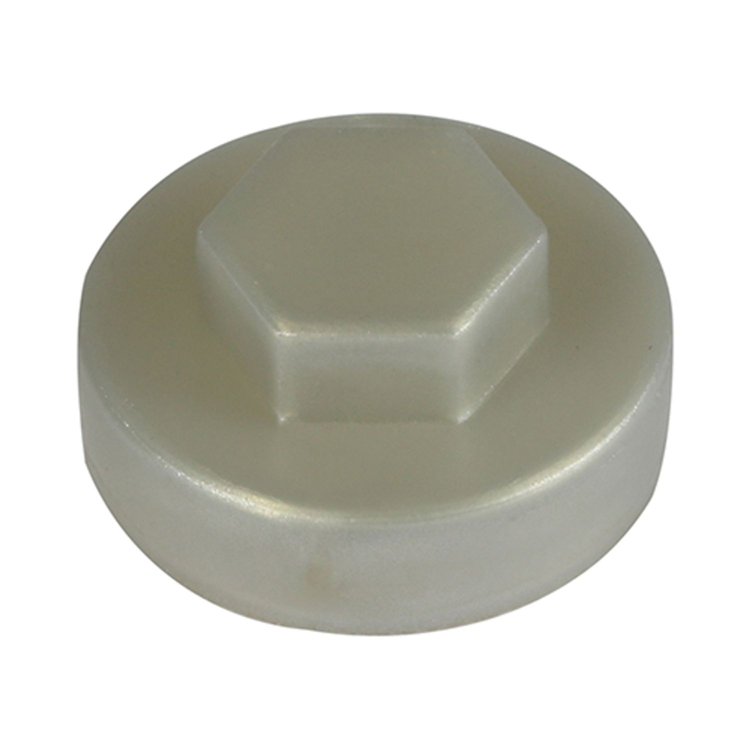 TIMCO Hex Head Cover Caps Metallic Silver - 19S7500CAP - Pack of 1000- you get 2
