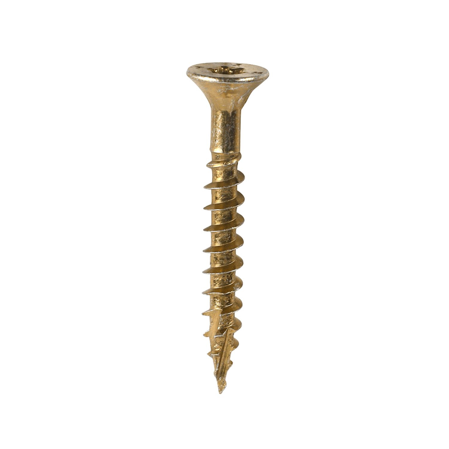 TIMCO C2 Clampfix TX Double Countersunk with Ribs Twincut Yellow - 50- you get 3