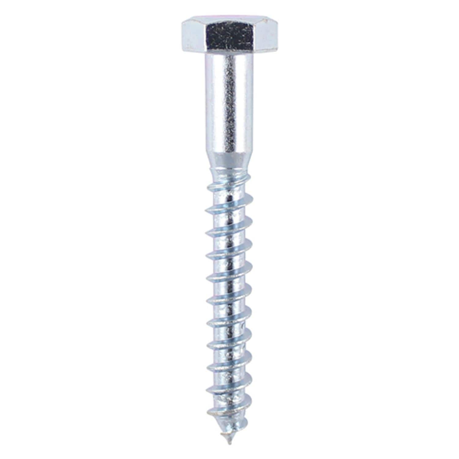 TIMCO Coach Screws Hex Zinc - 1040CSC - Pack of 100- you get 3