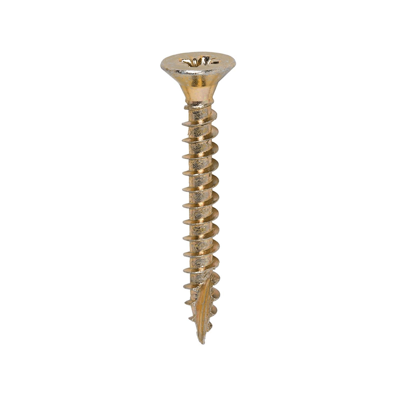 TIMCO Classic Multi-Purpose Screws Pz Double Countersunk Yellow - 500- you get 4