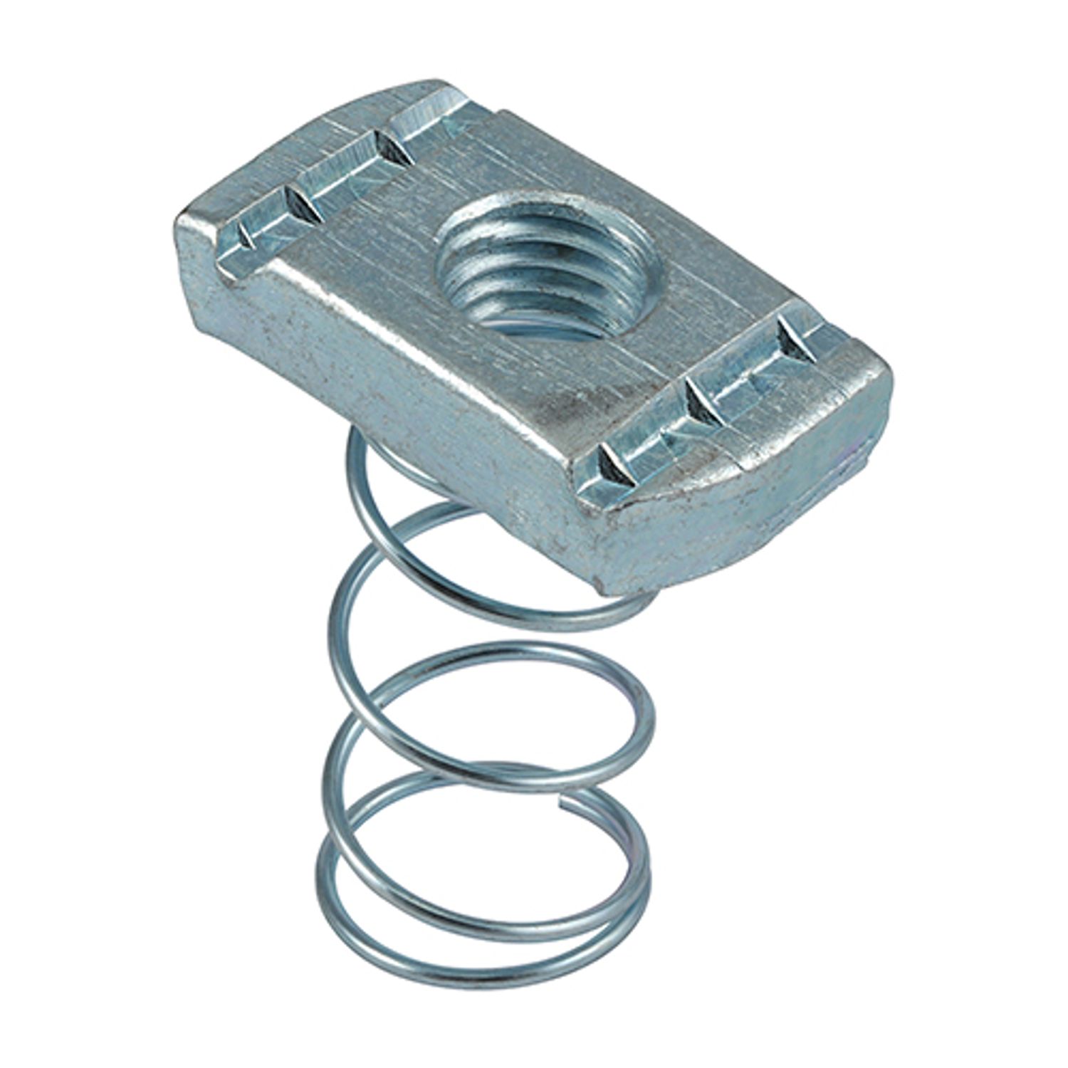 TIMCO Channel Nuts Long Spring Zinc - CNLG12Z - Pack of 100- you get 2