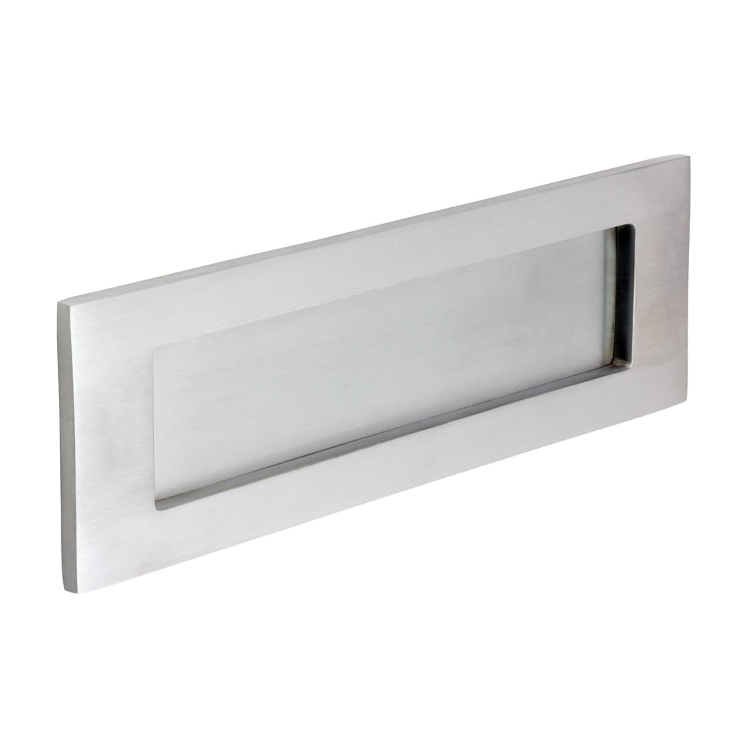 TIMCO Victorian Letter Plate Satin Chrome - 200021- you get 2
