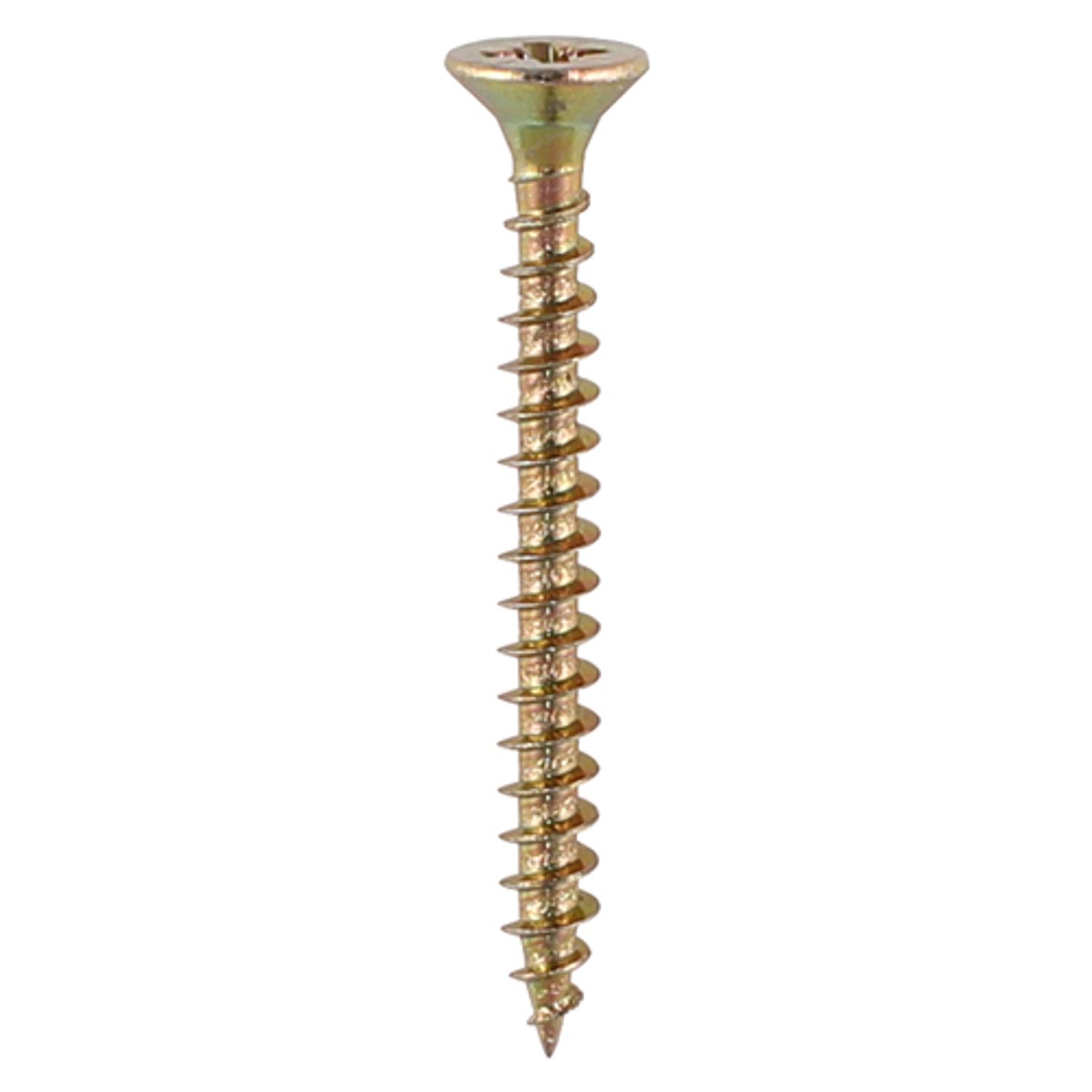 TIMCO Solo Woodscrews Pz Double Countersunk Yellow - 50050CHYB - Pack- you get 3