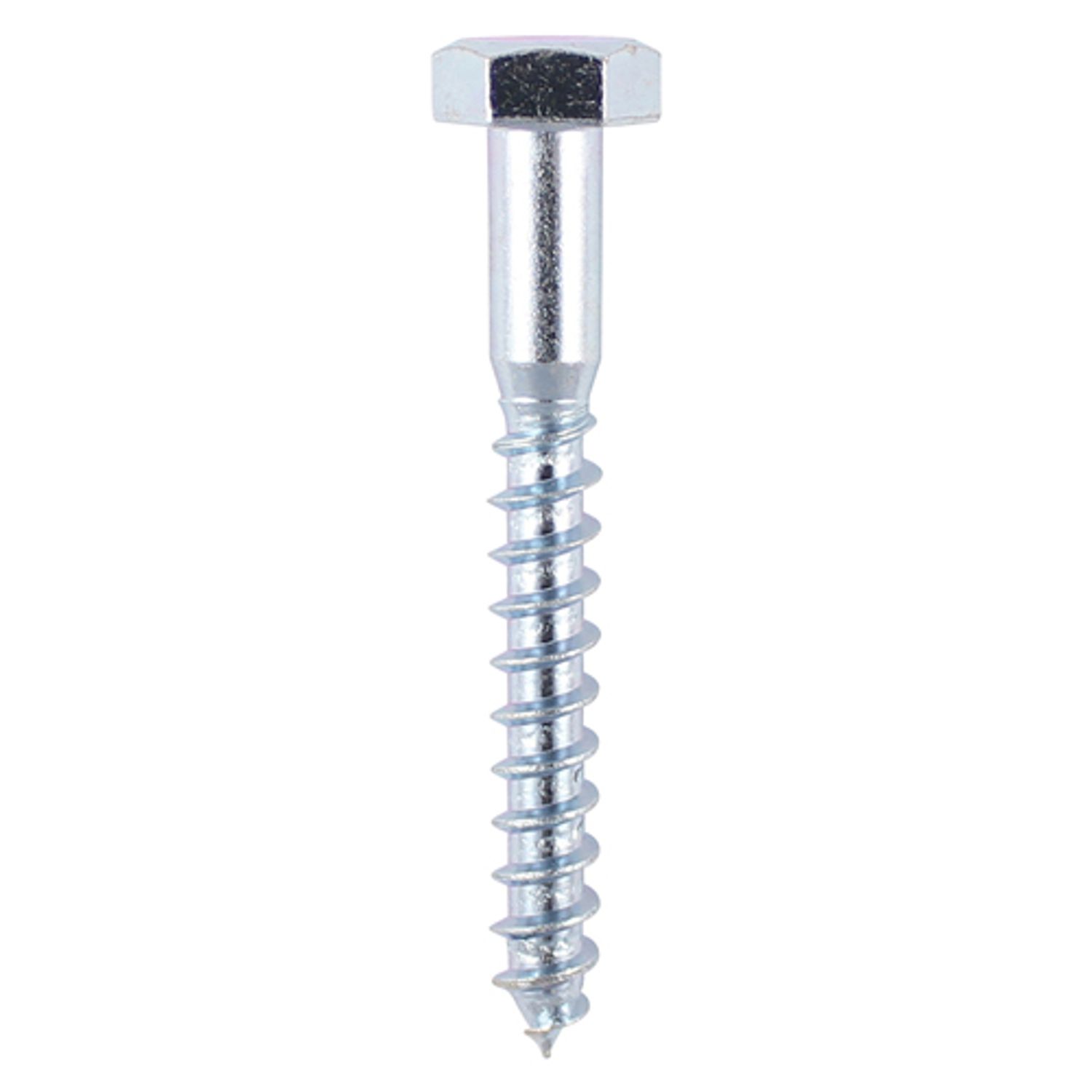 TIMCO Coach Screws Hex Zinc - 1050CSCP - Pack of 4- you get 9