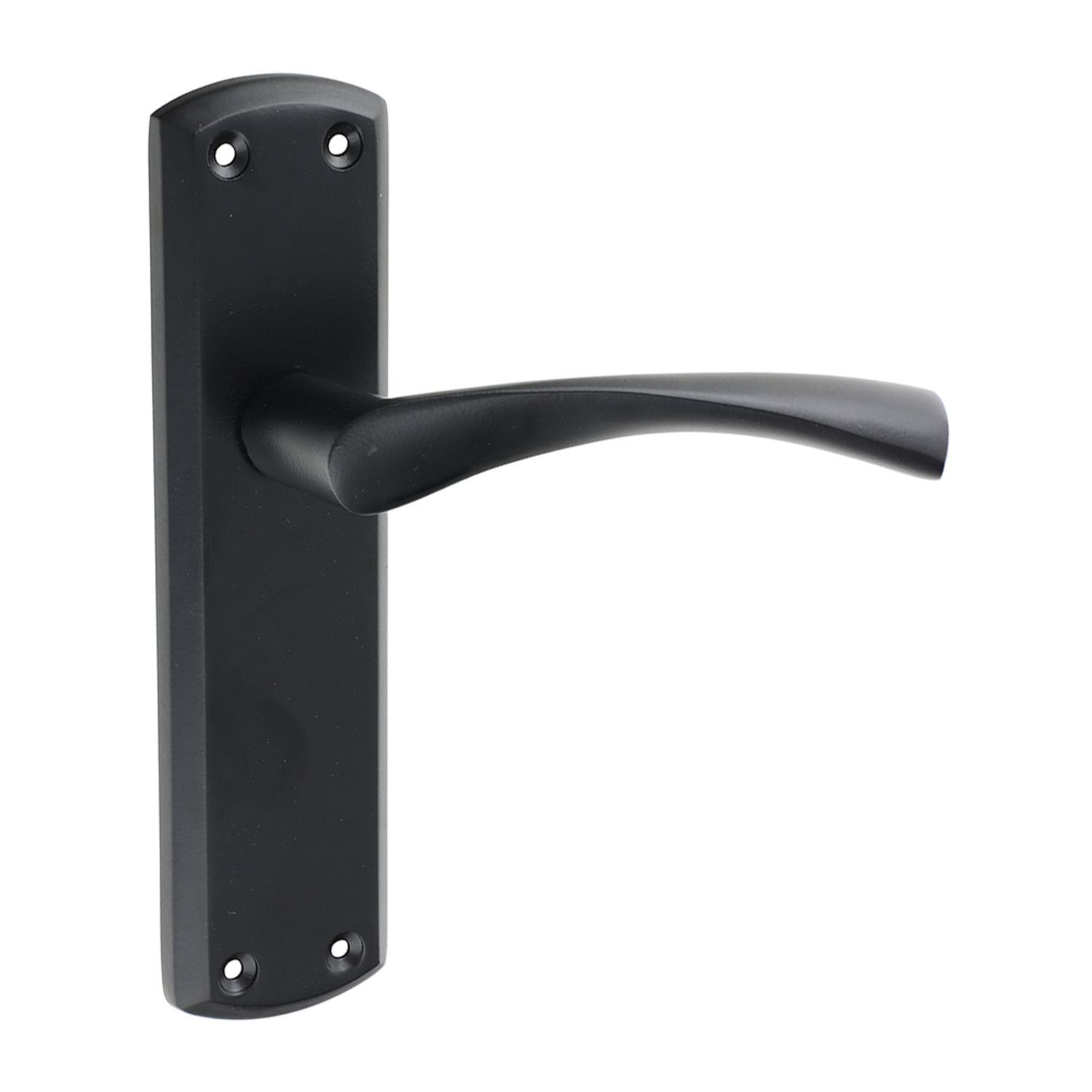 TIMCO Zeta Latch Handles Matt Black - 200060- you get 2