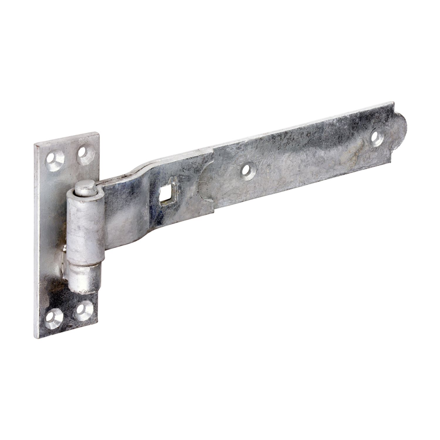 TIMCO Pair of Cranked Band & Hook on Plates Hot Dipped Galvanised - H- you get 2