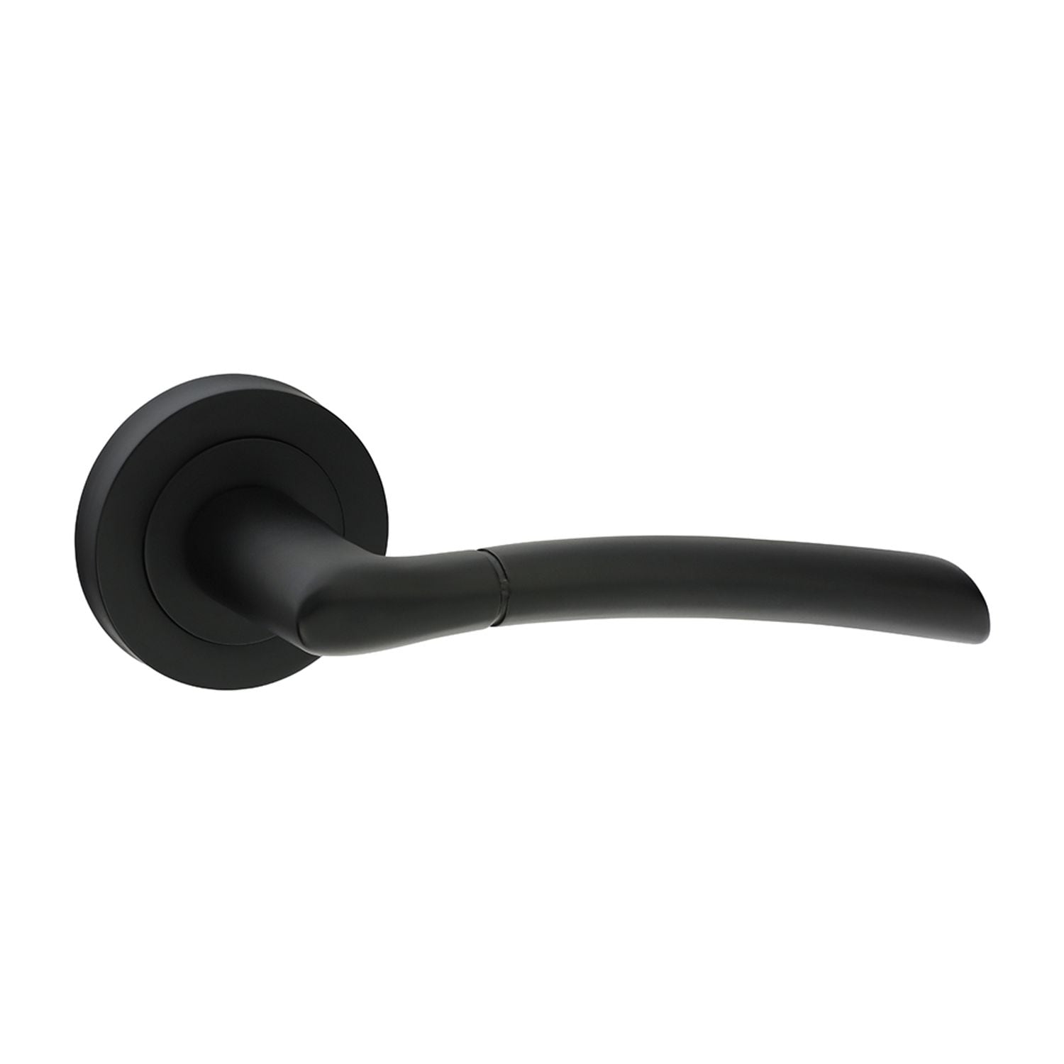 TIMCO Shavington Lever on Rose Handles Matt Black - 200100- you get 2