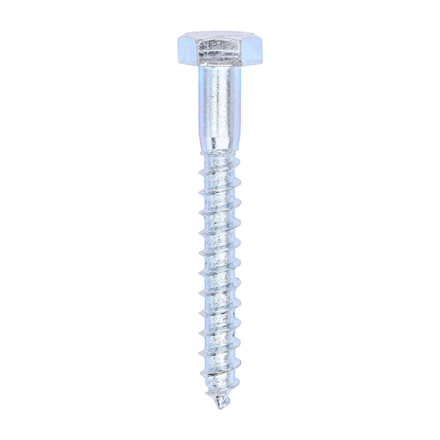 TIMCO Coach Screws Hex Zinc - 1080CSC - Pack of 50- you get 3