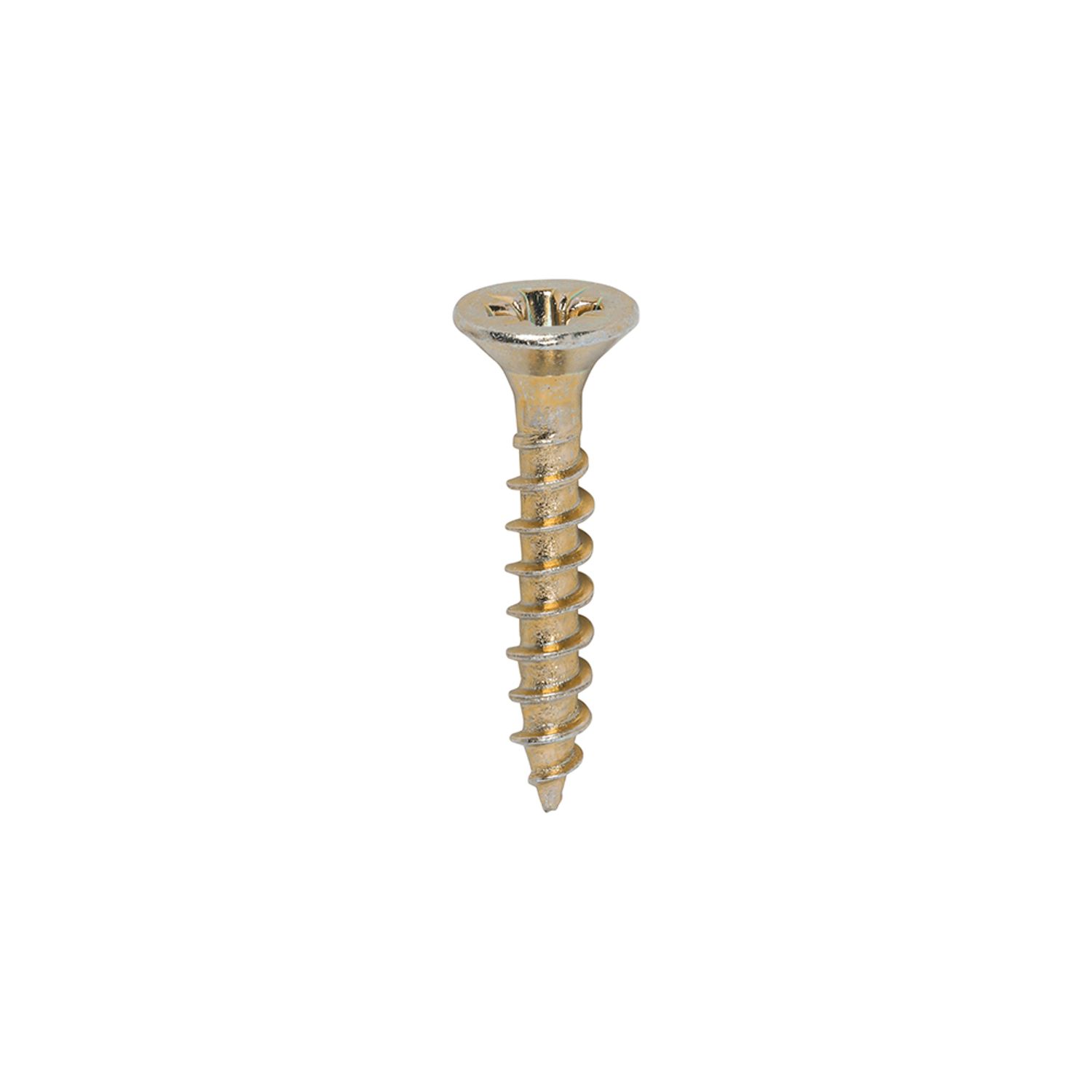 TIMCO Classic Multi-Purpose Screws Pz Double Countersunk Yellow - 350- you get 8
