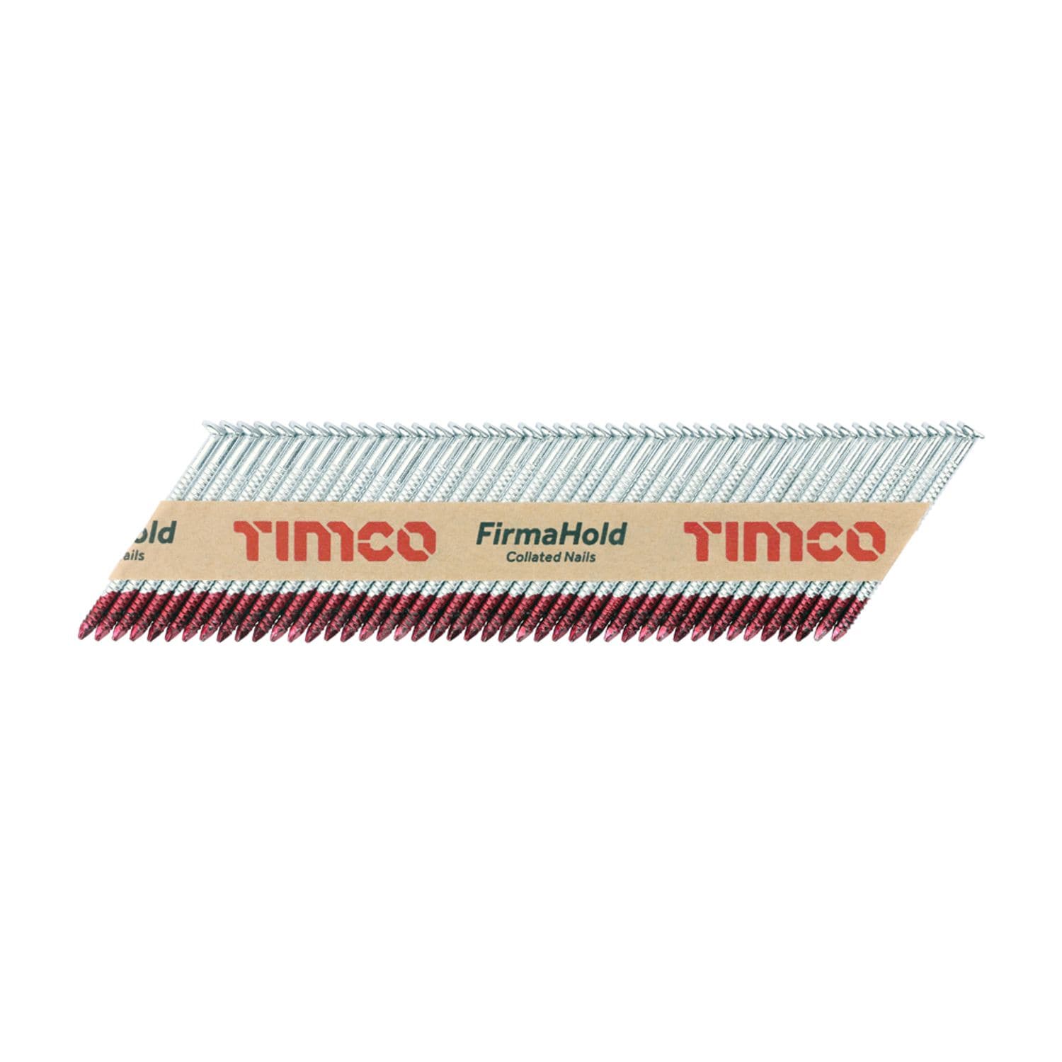 TIMCO Firmahold Collated Clipped Head Nails Trade Pack Ring Shank Fir- you get 2