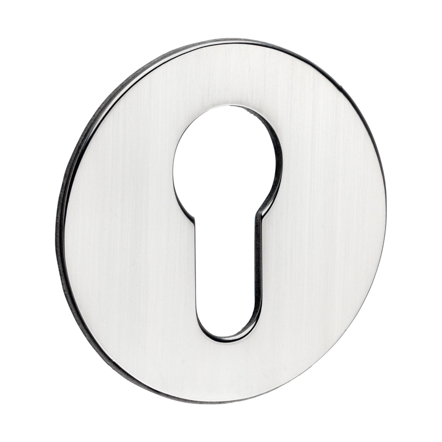 TIMCO Euro Profile Selfadhesive Escutcheon Round Polished Stainless S- you get 4